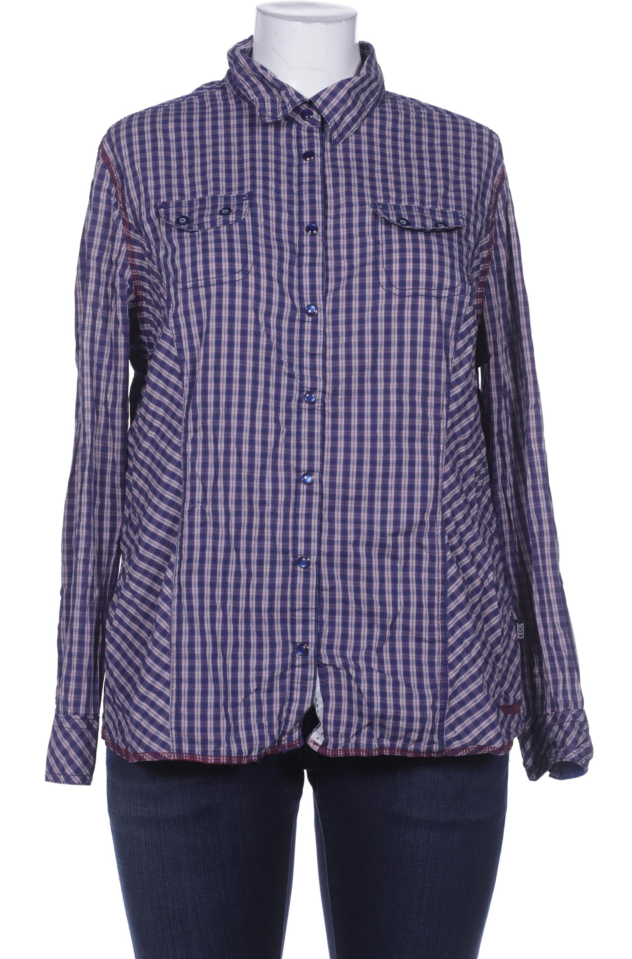 

CECIL Damen Bluse, blau