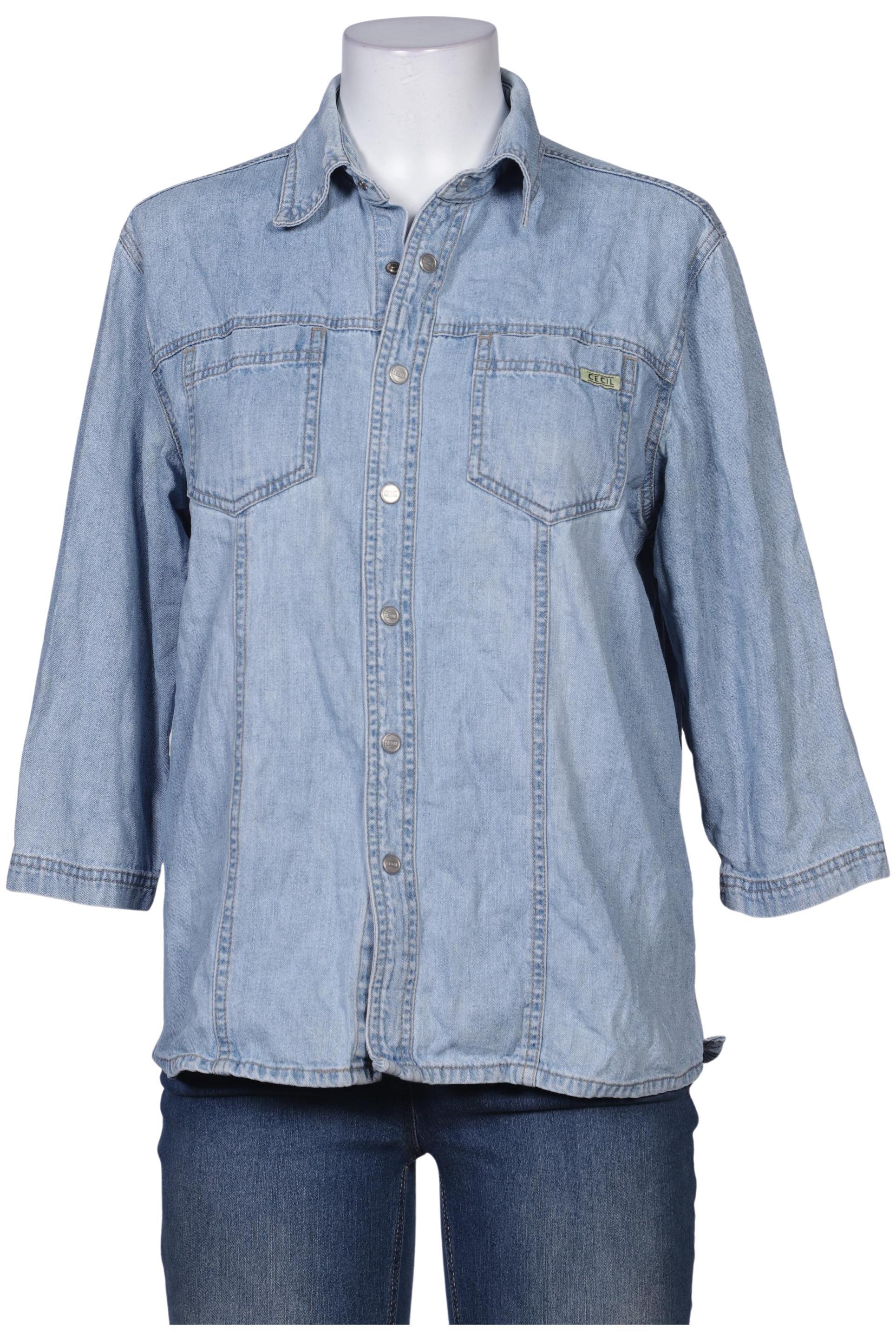 

Cecil Damen Bluse, blau, Gr. 38