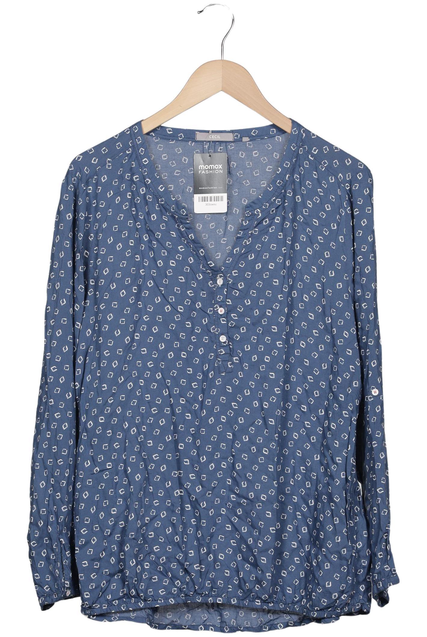 

Cecil Damen Bluse, blau, Gr. 44