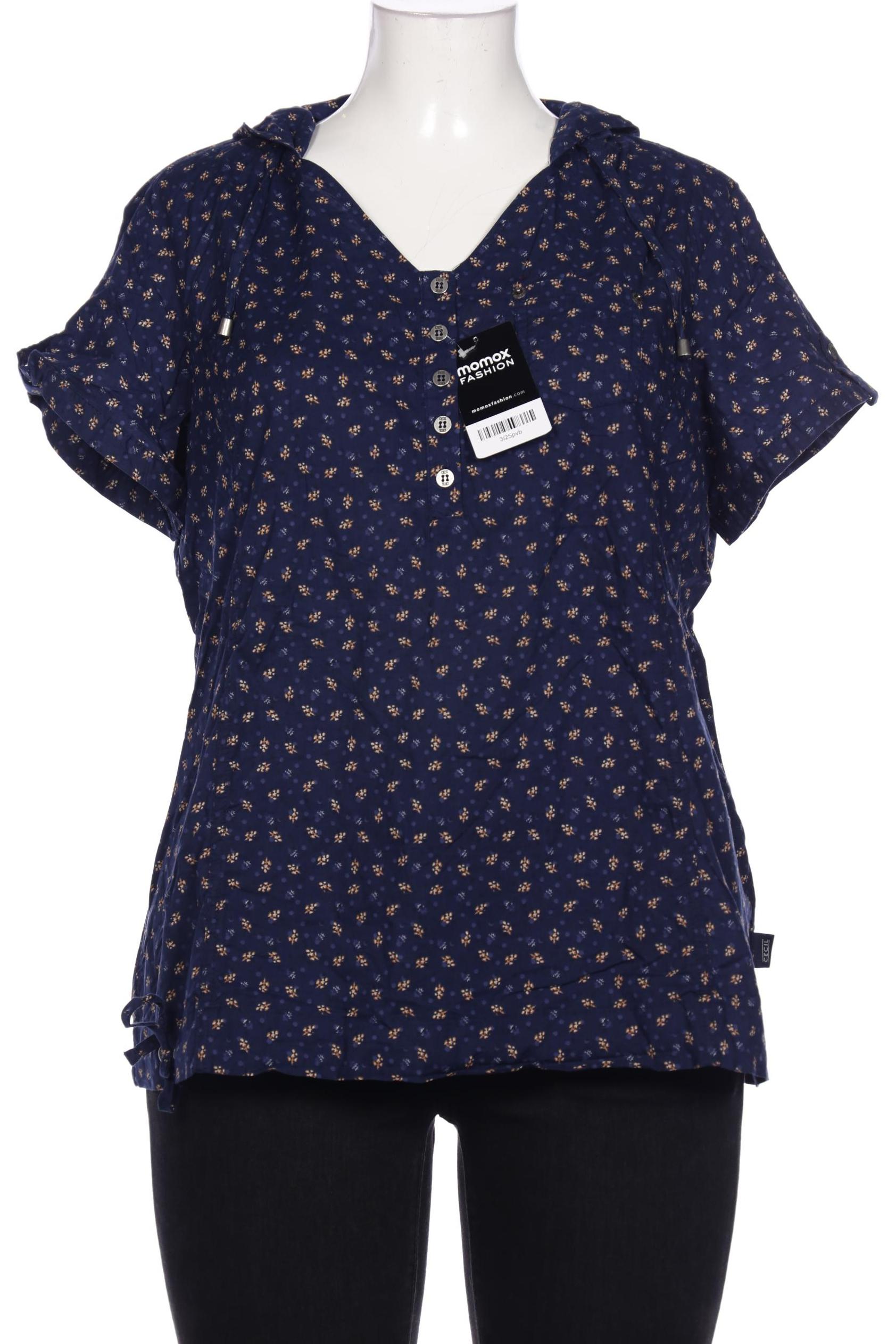 

Cecil Damen Bluse, marineblau, Gr. 48