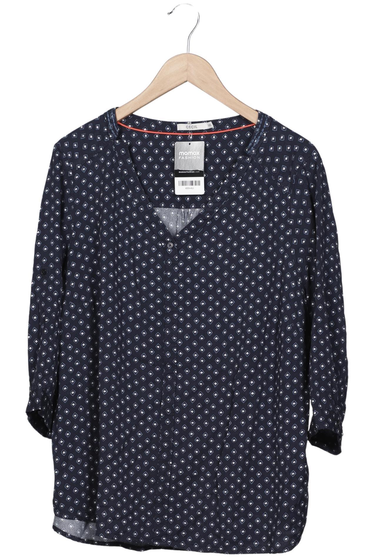 

Cecil Damen Bluse, marineblau, Gr. 46