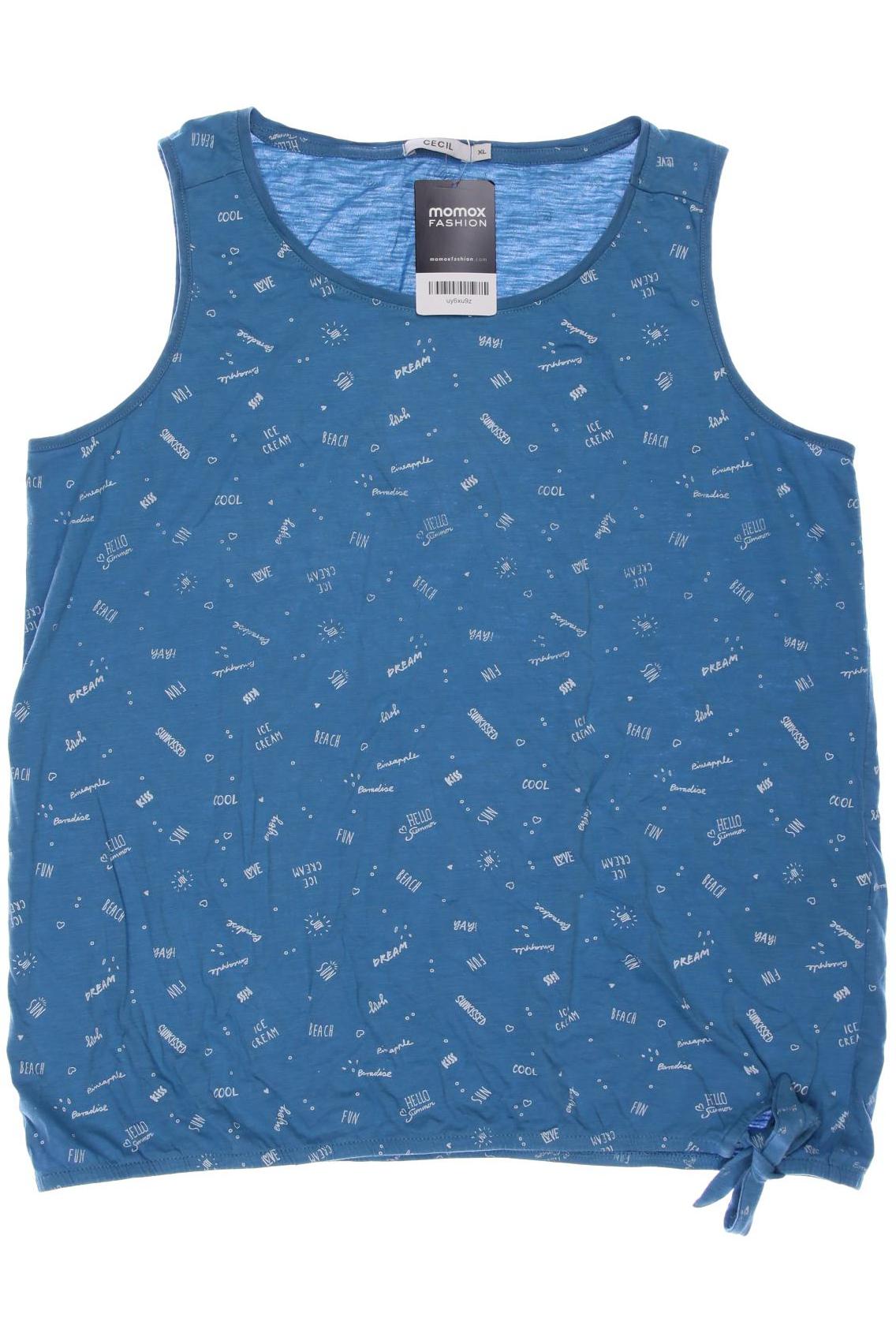 

CECIL Damen Bluse, blau