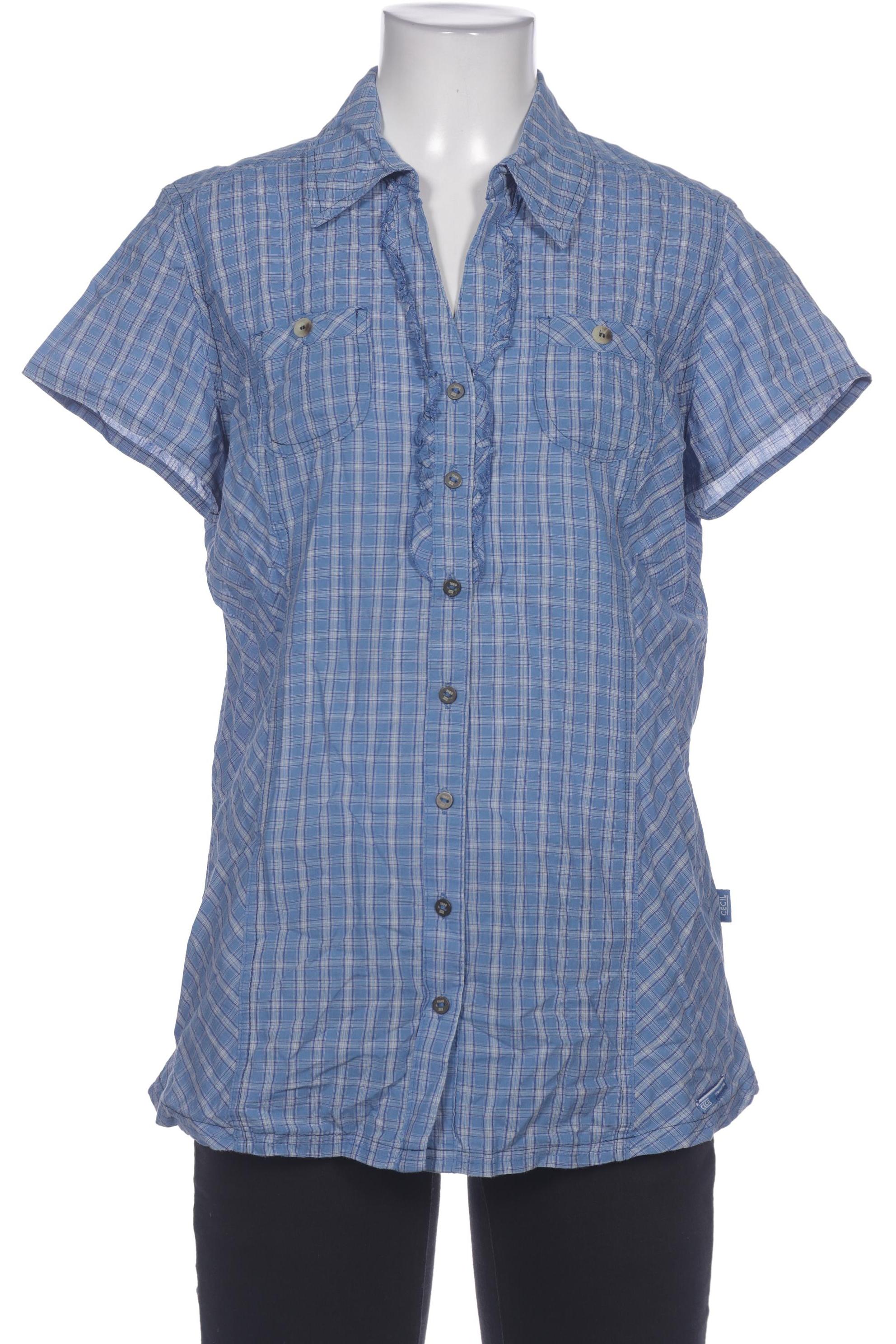 

Cecil Damen Bluse, blau, Gr. 38