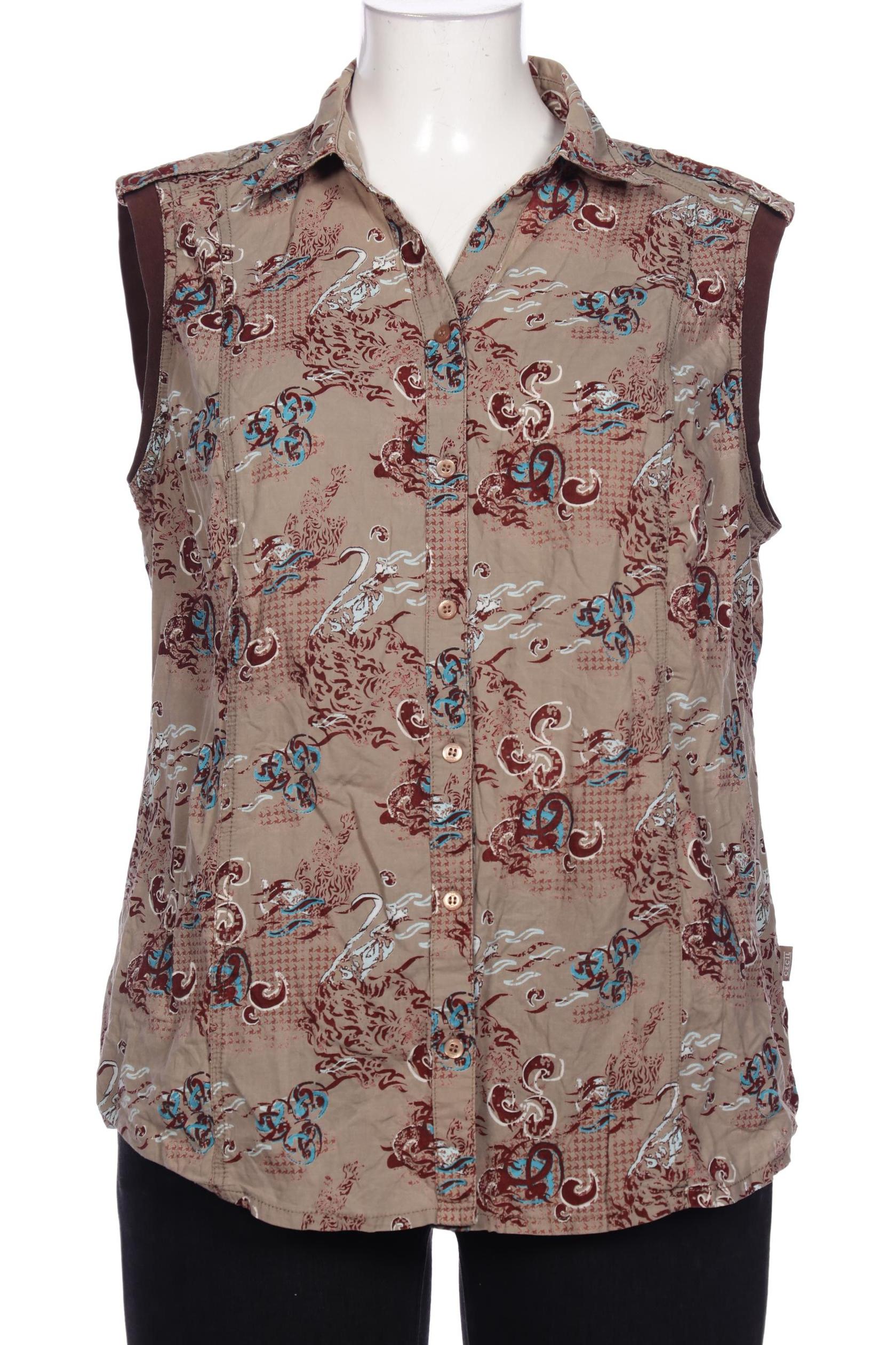 

Cecil Damen Bluse, braun, Gr. 46