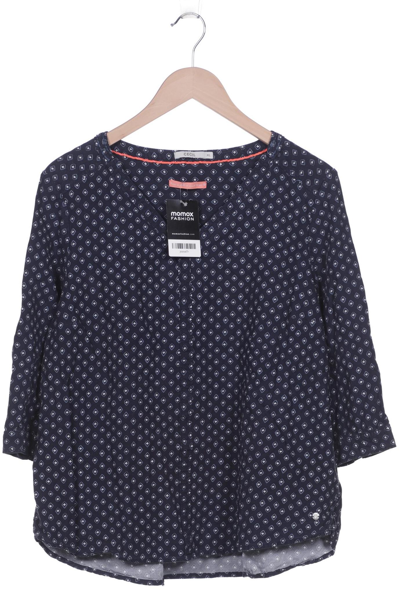 

CECIL Damen Bluse, marineblau