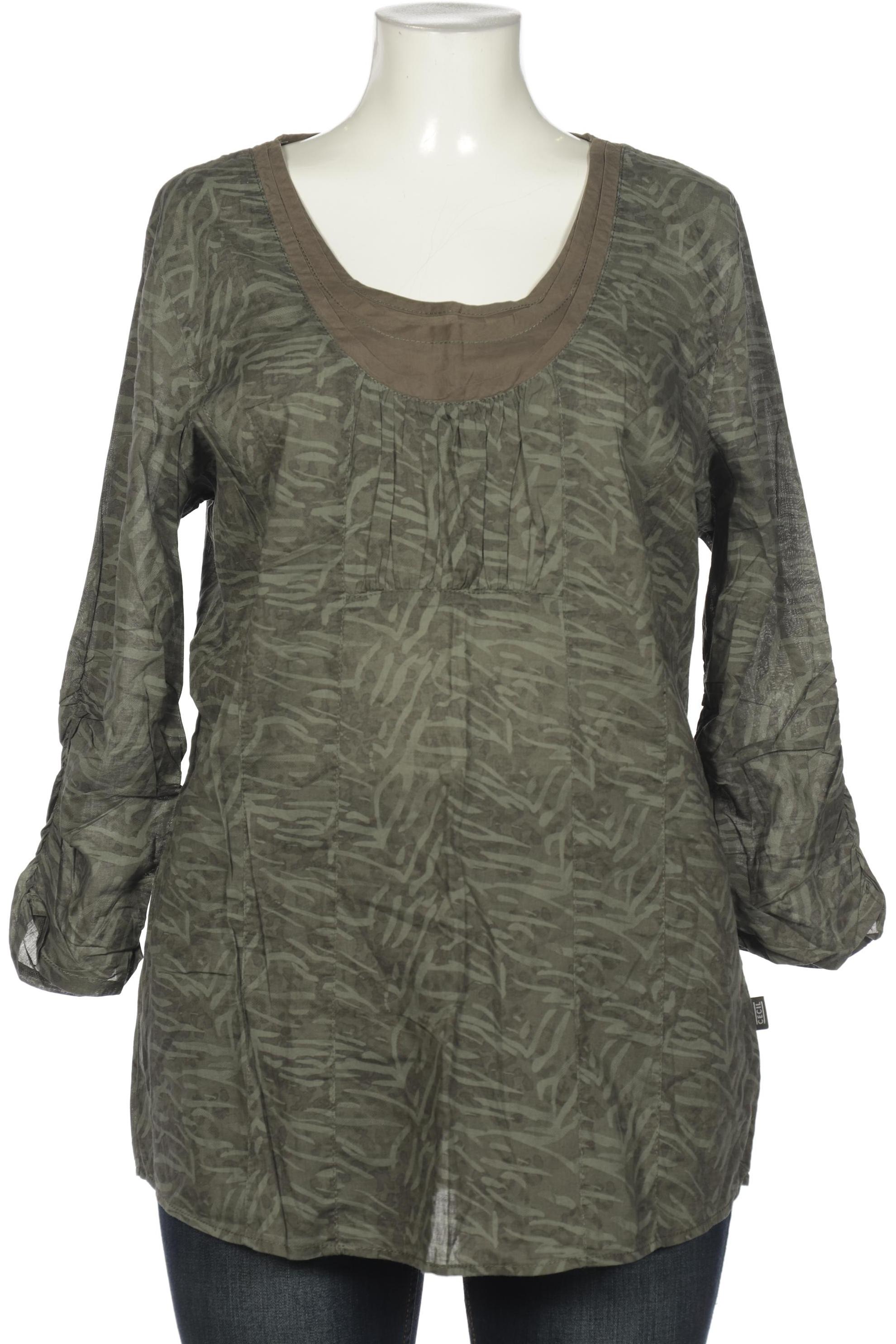

CECIL Damen Bluse, grün