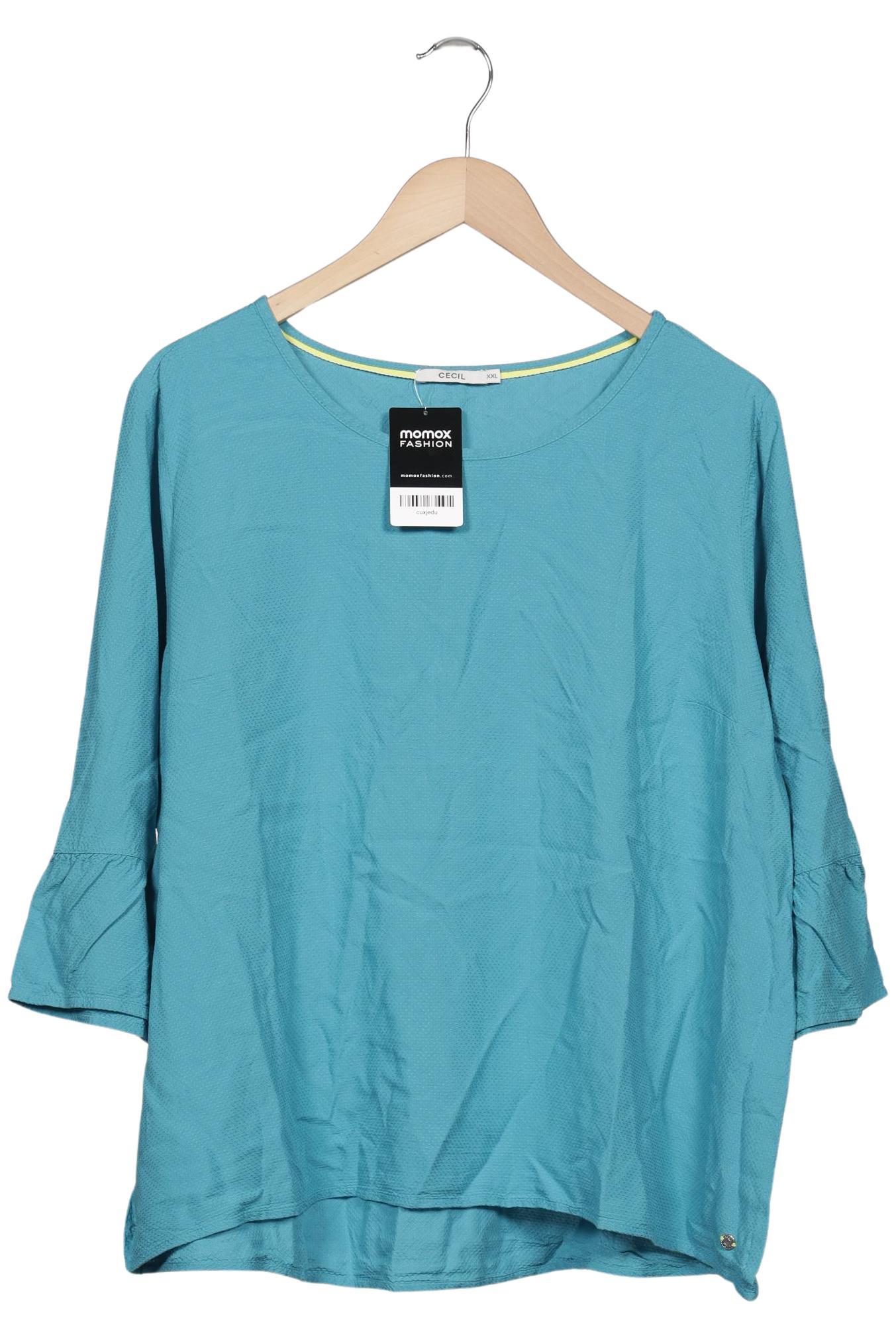 

Cecil Damen Bluse, blau, Gr. 46