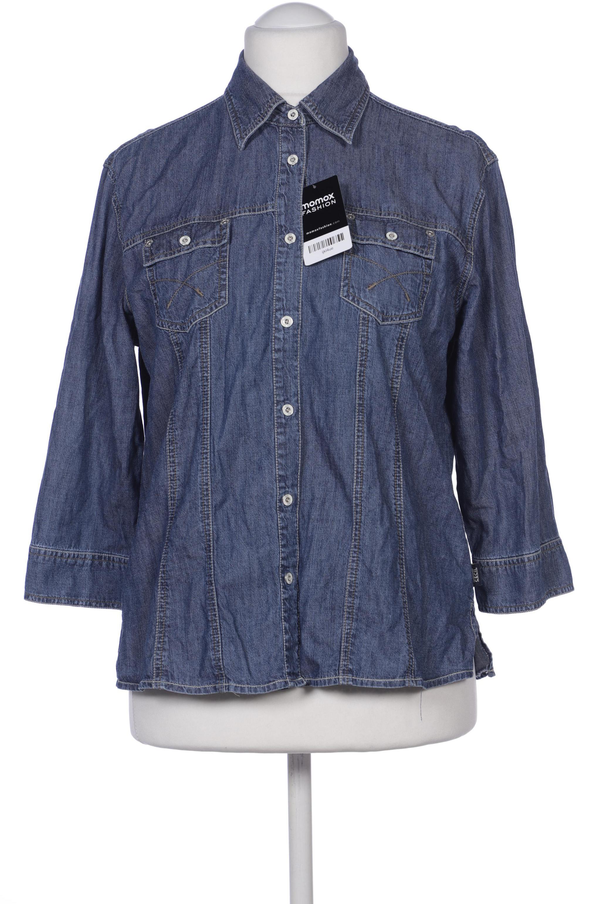 

Cecil Damen Bluse, blau, Gr. 42