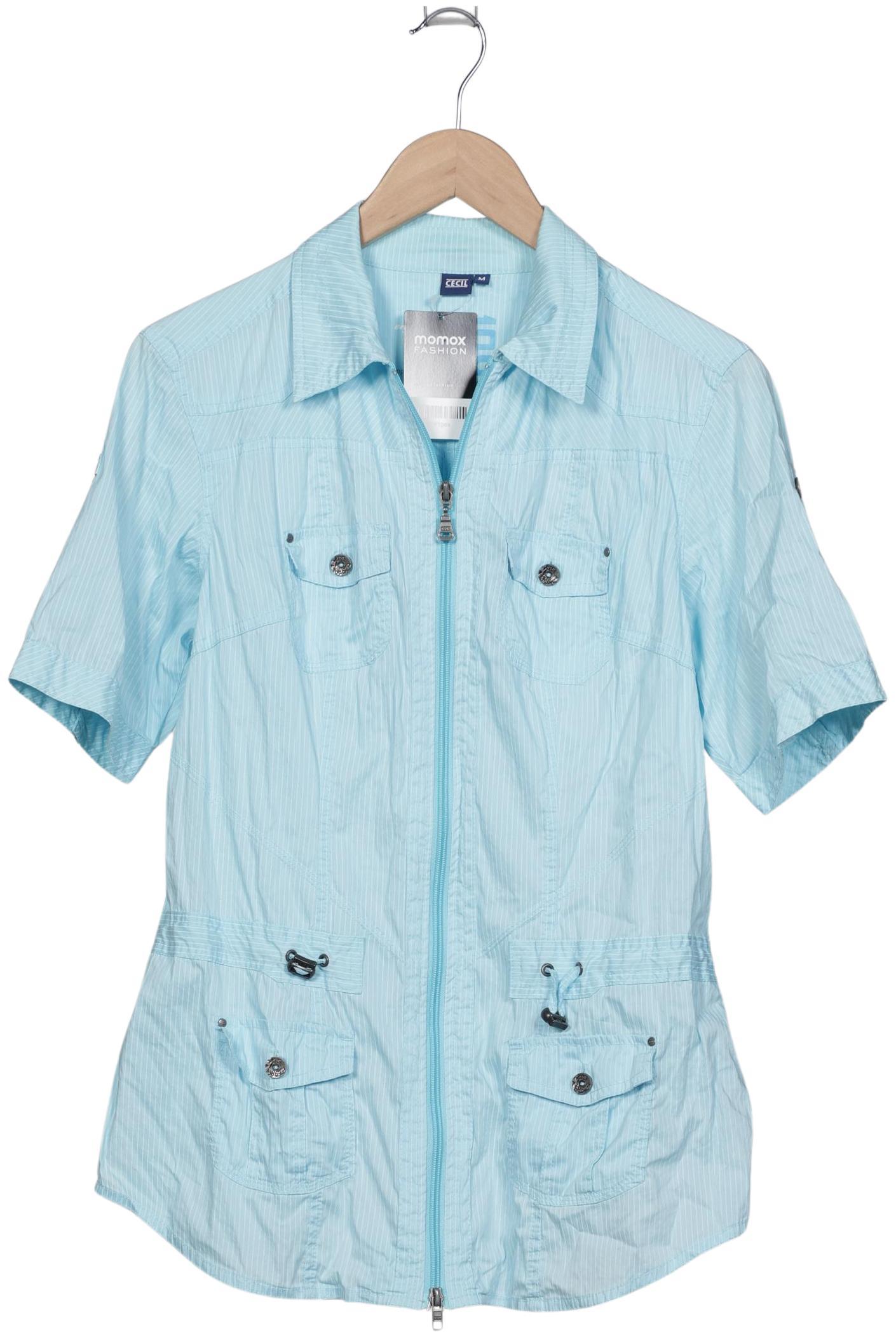 

Cecil Damen Bluse, blau, Gr. 38