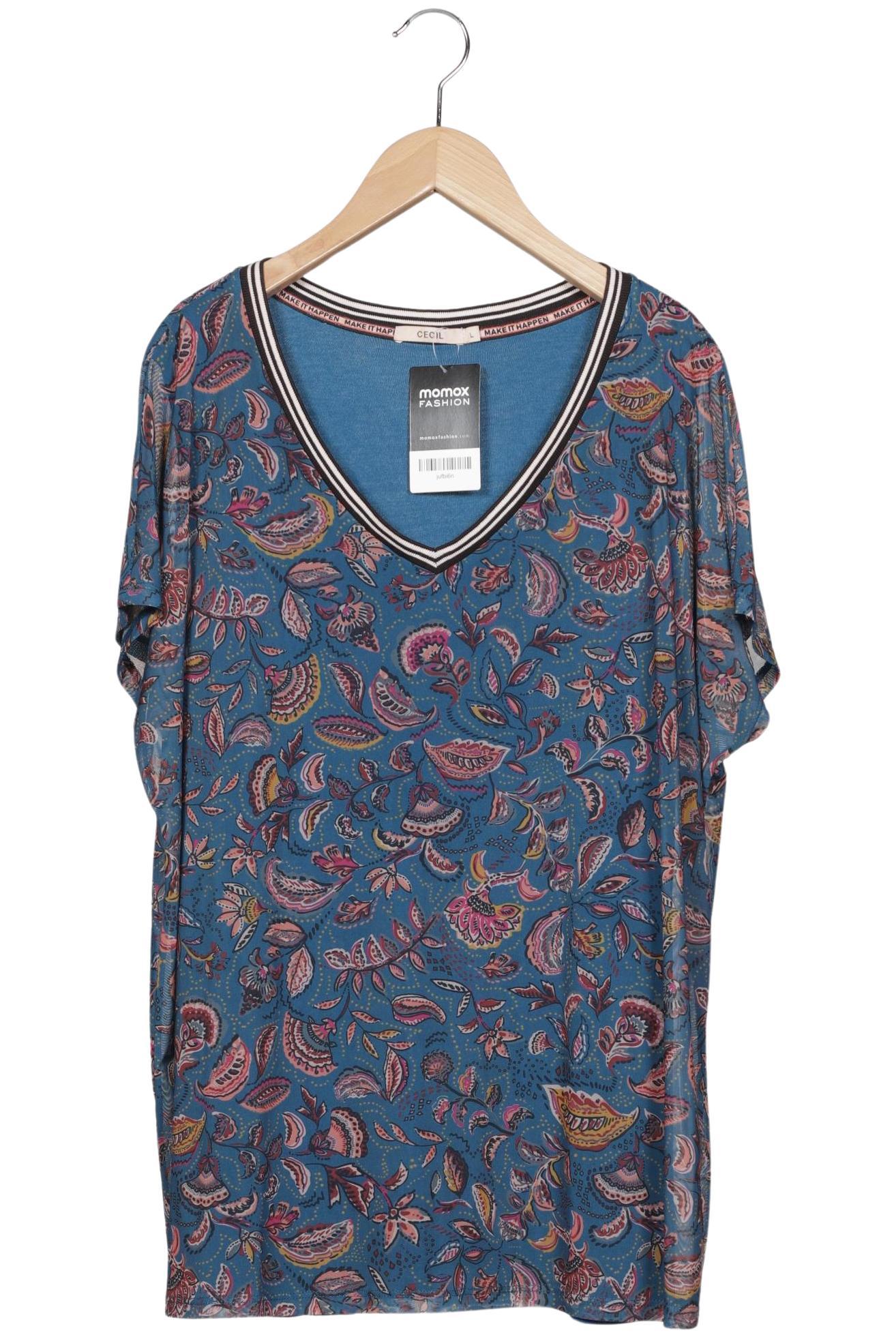 

Cecil Damen Bluse, blau, Gr. 42