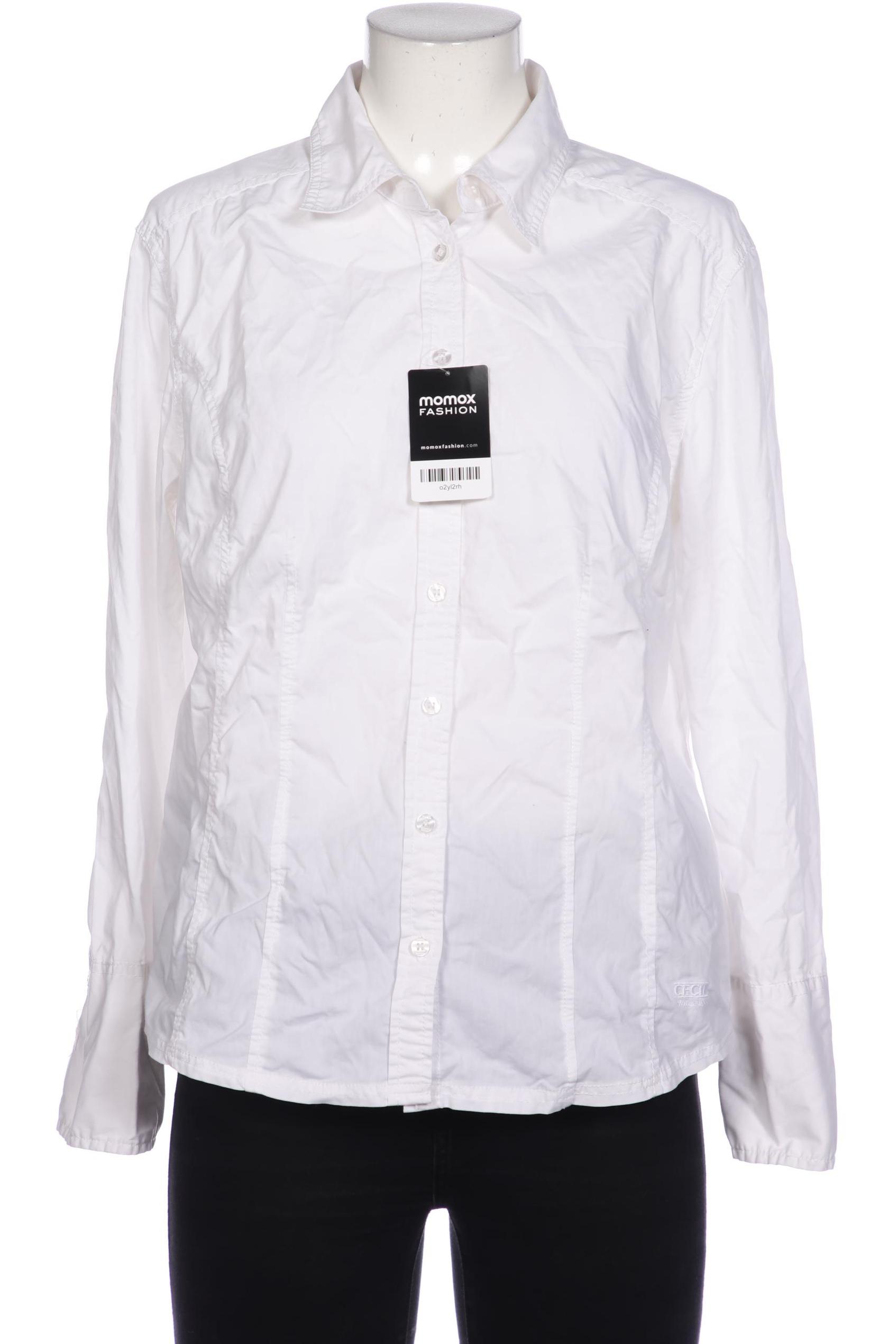 

CECIL Damen Bluse, weiß