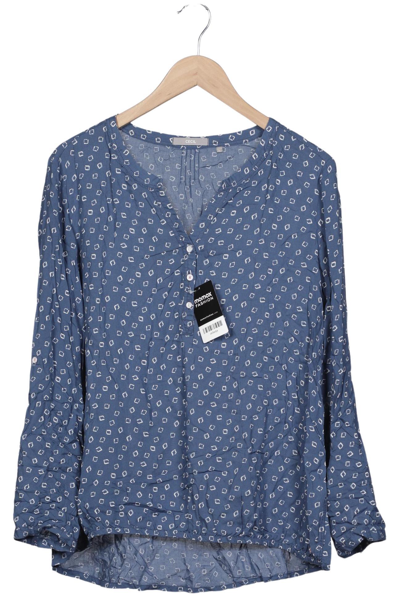 

Cecil Damen Bluse, blau, Gr. 42