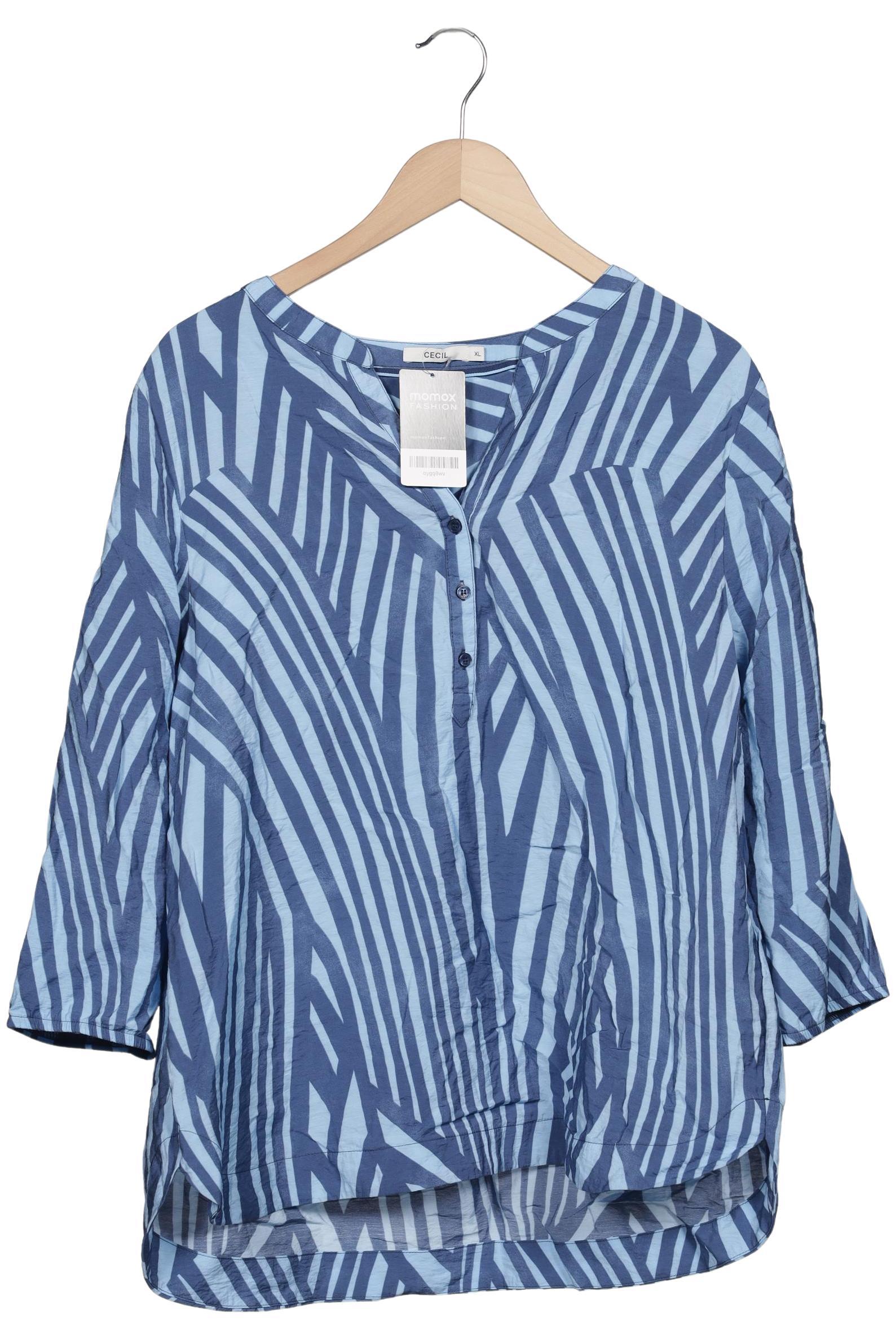

Cecil Damen Bluse, blau, Gr. 44
