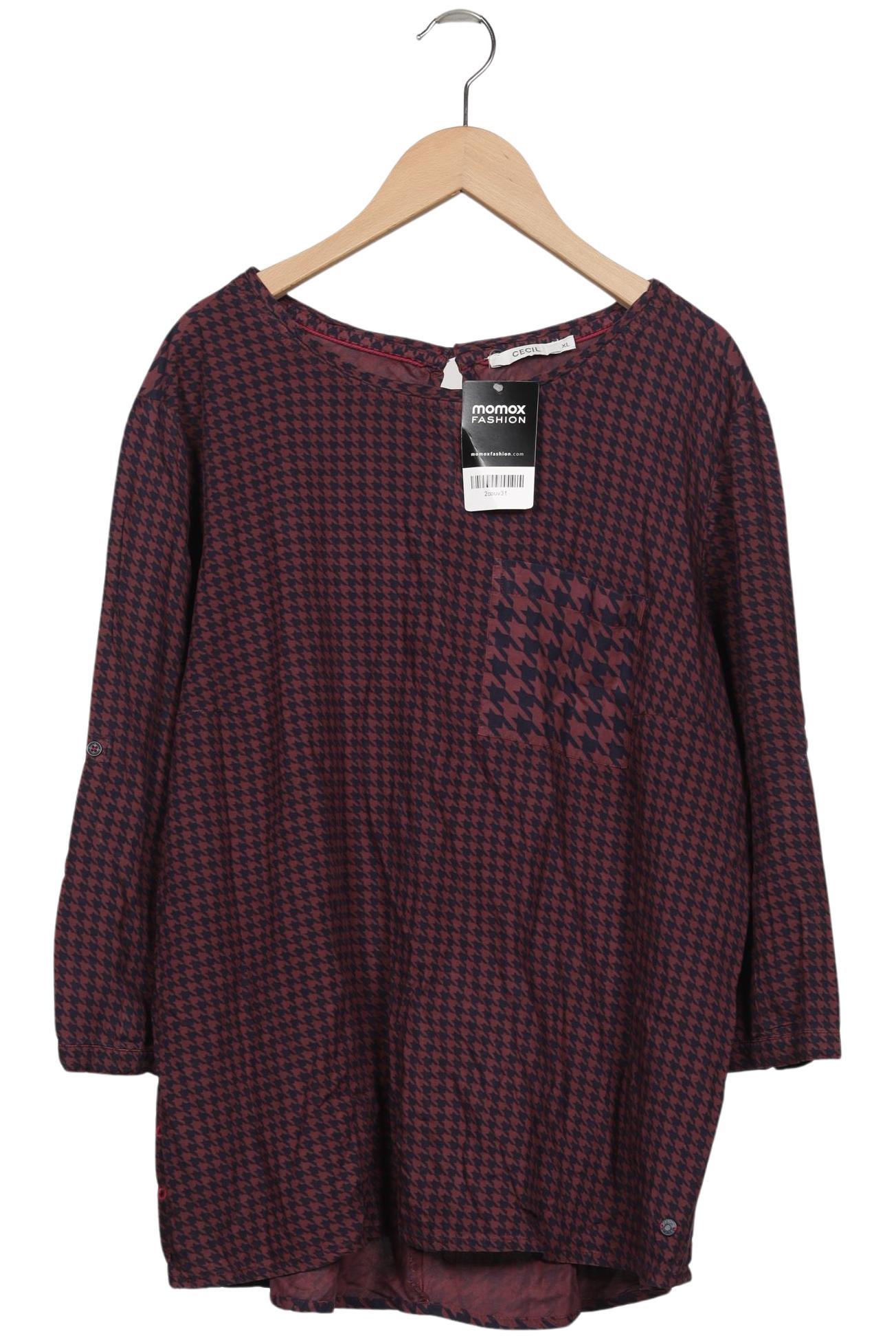 

Cecil Damen Bluse, bordeaux, Gr. 44