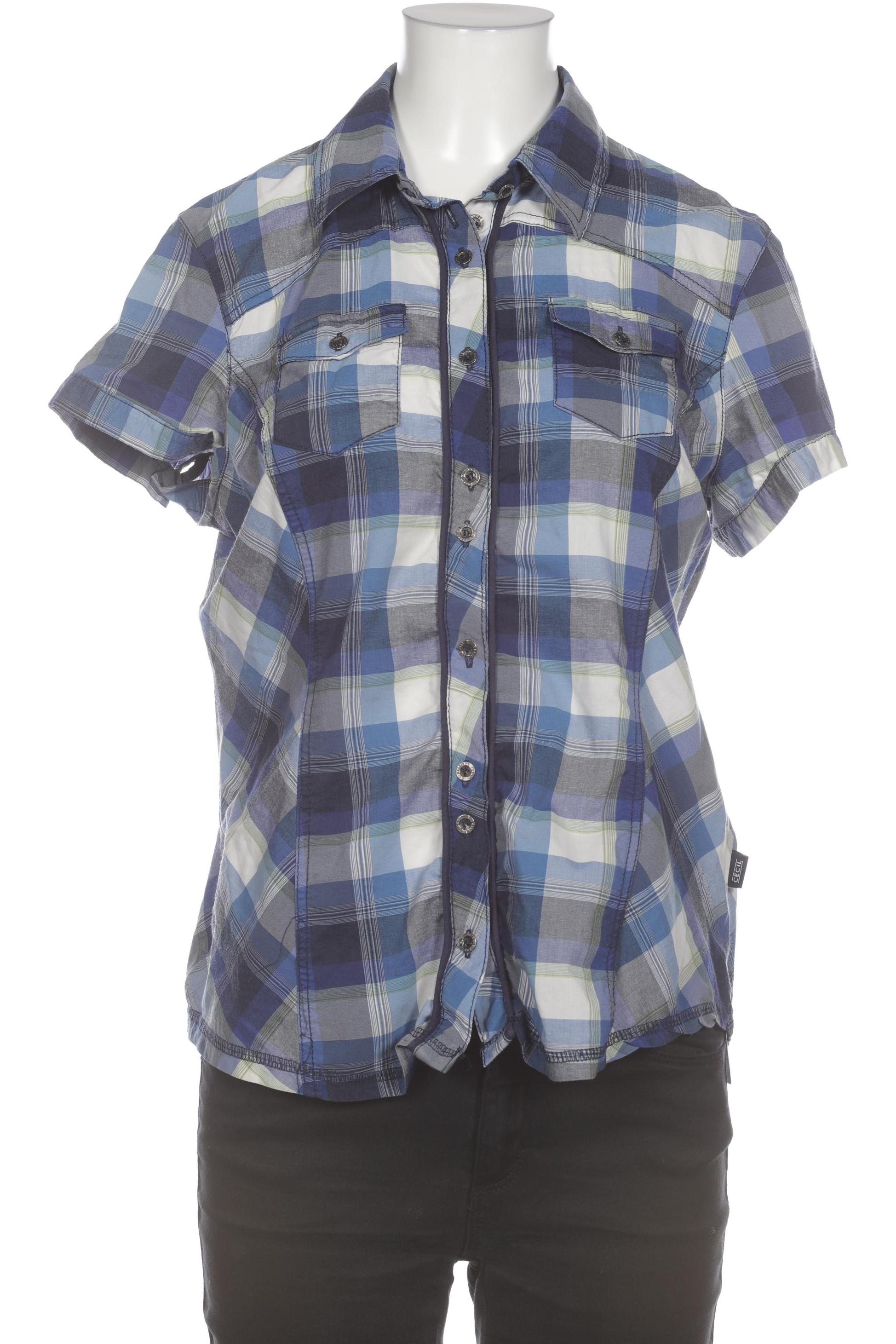 

Cecil Damen Bluse, blau, Gr. 38