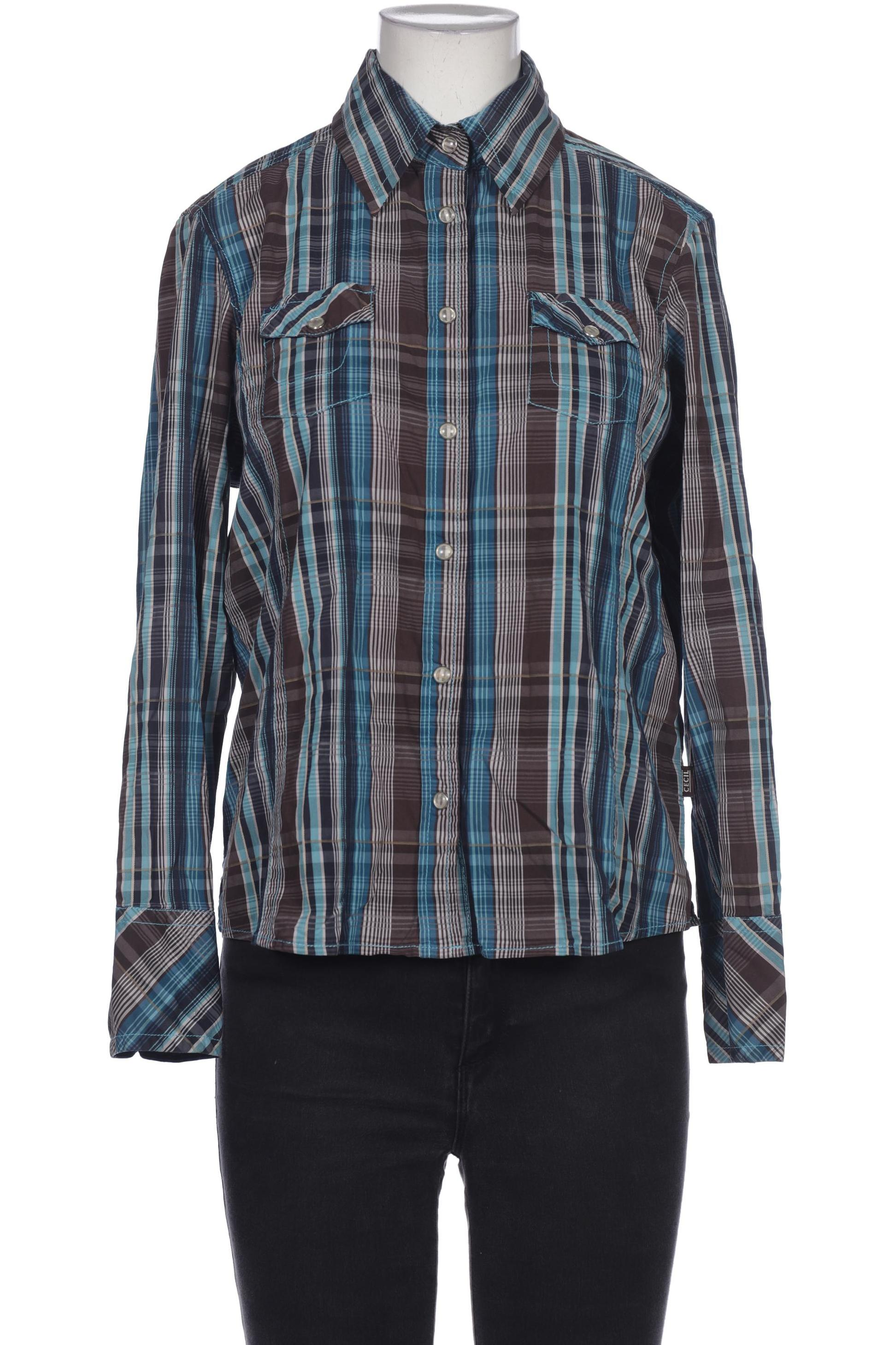 

CECIL Damen Bluse, blau