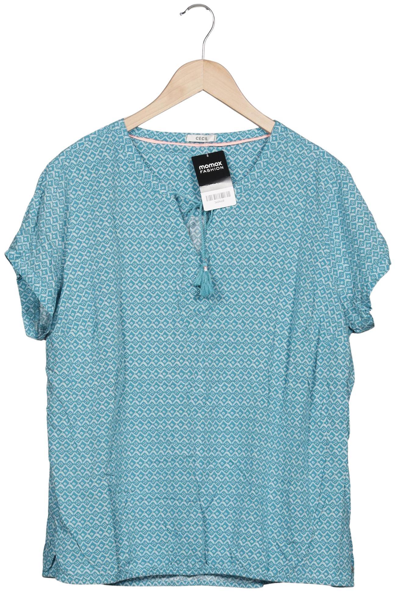 

Cecil Damen Bluse, blau, Gr. 52