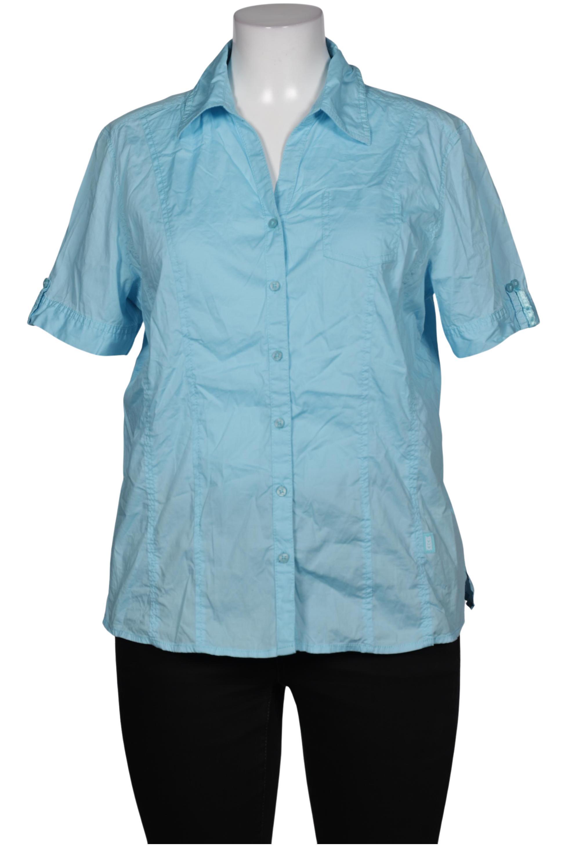 

Cecil Damen Bluse, blau, Gr. 44