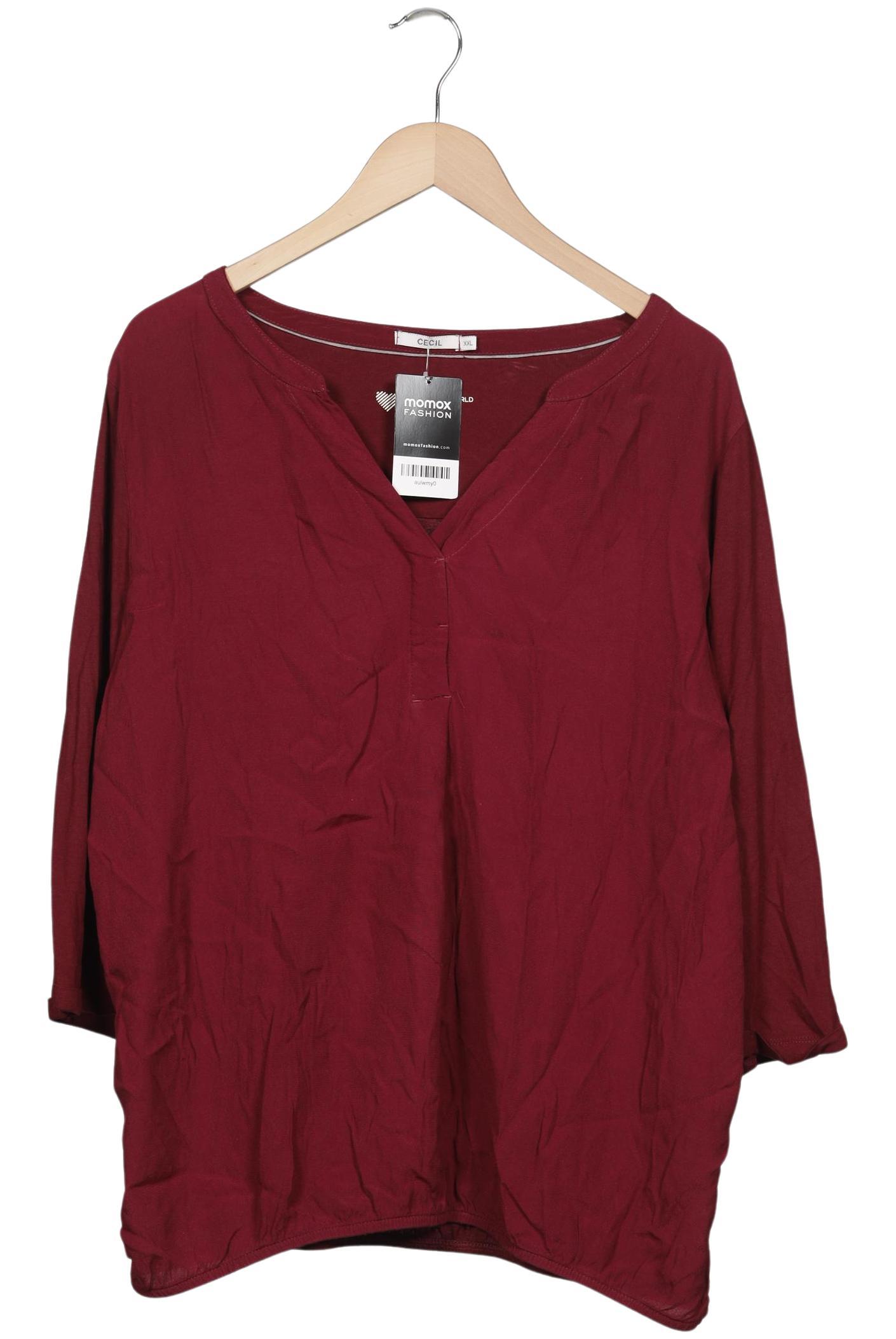 

Cecil Damen Bluse, bordeaux, Gr. 46