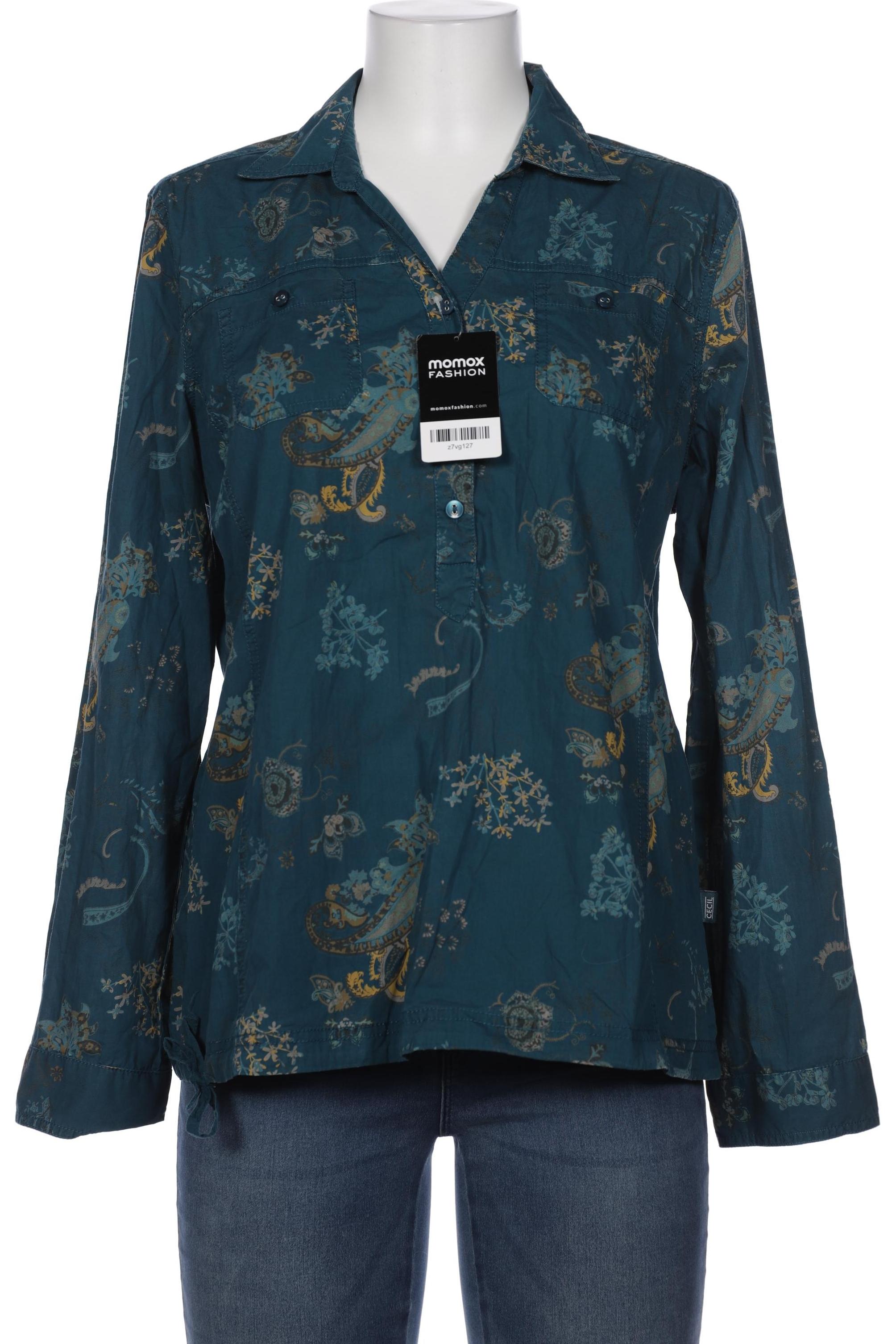 

Cecil Damen Bluse, blau, Gr. 42