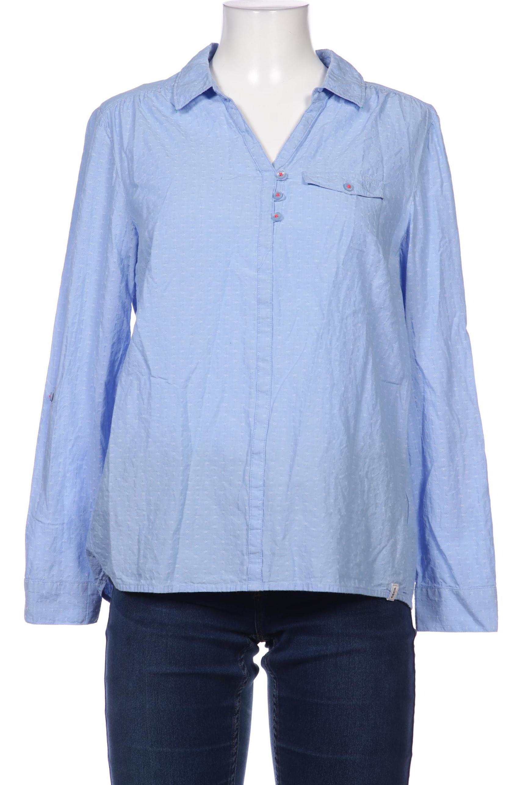 

Cecil Damen Bluse, blau, Gr. 42