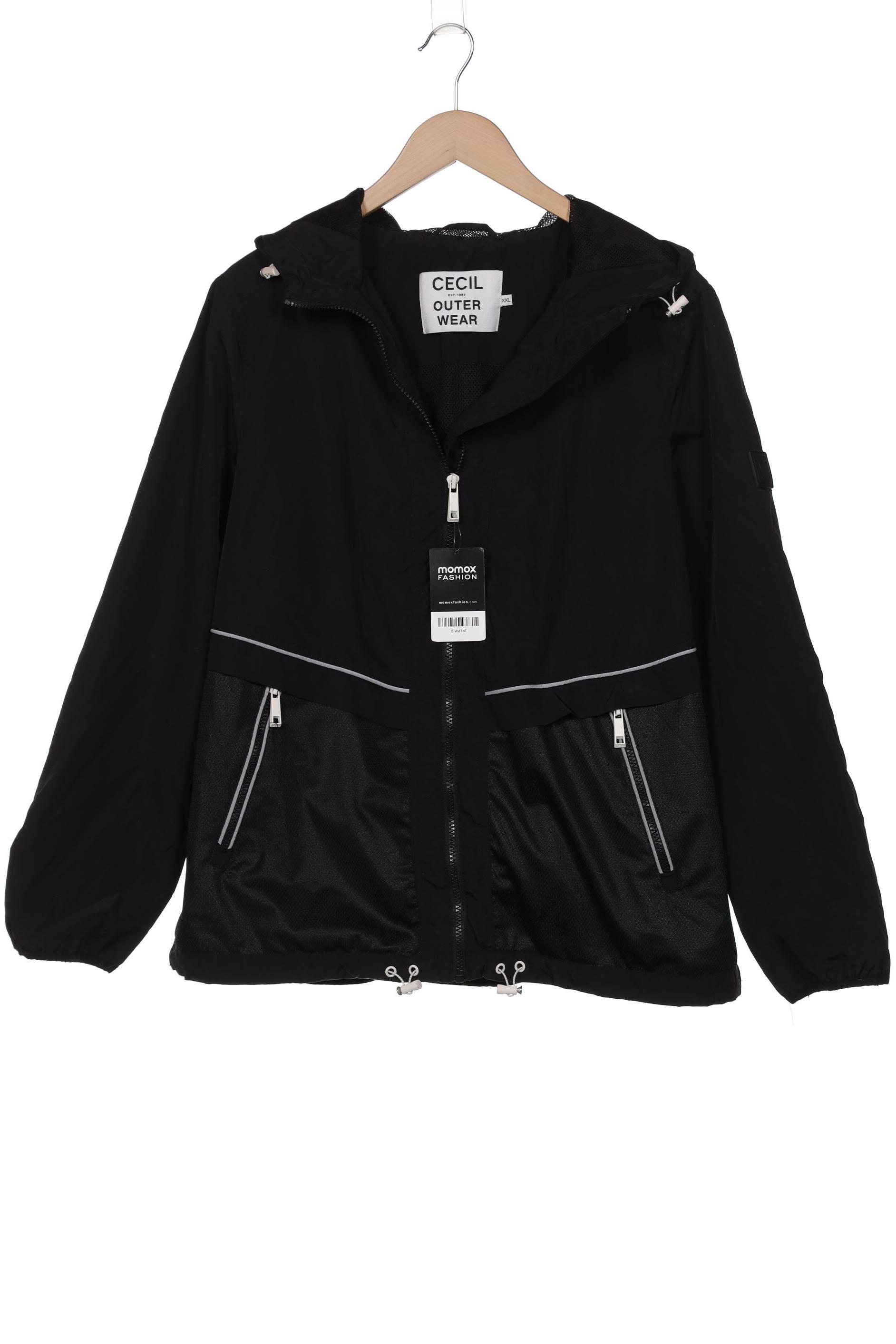 

CECIL Damen Jacke, schwarz
