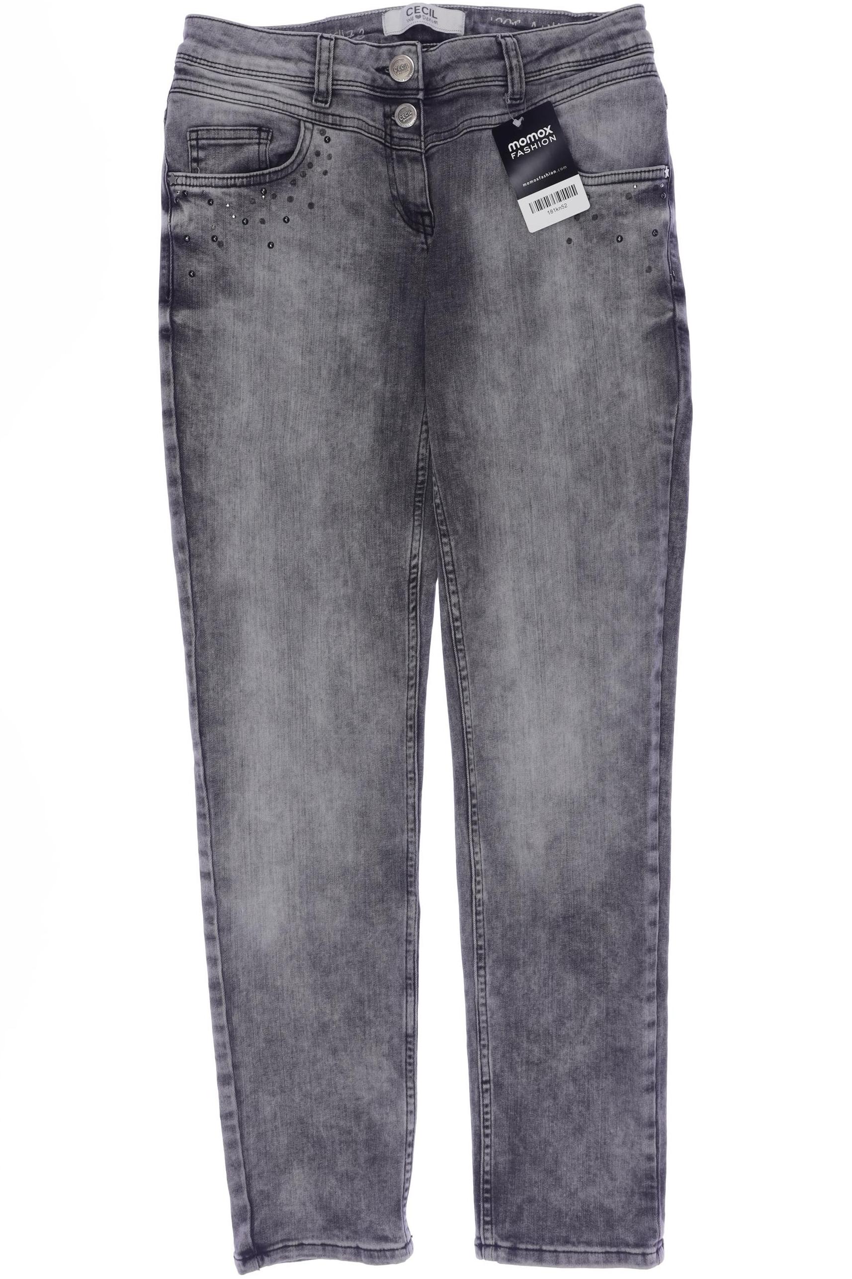 

Cecil Damen Jeans, grau, Gr. 28