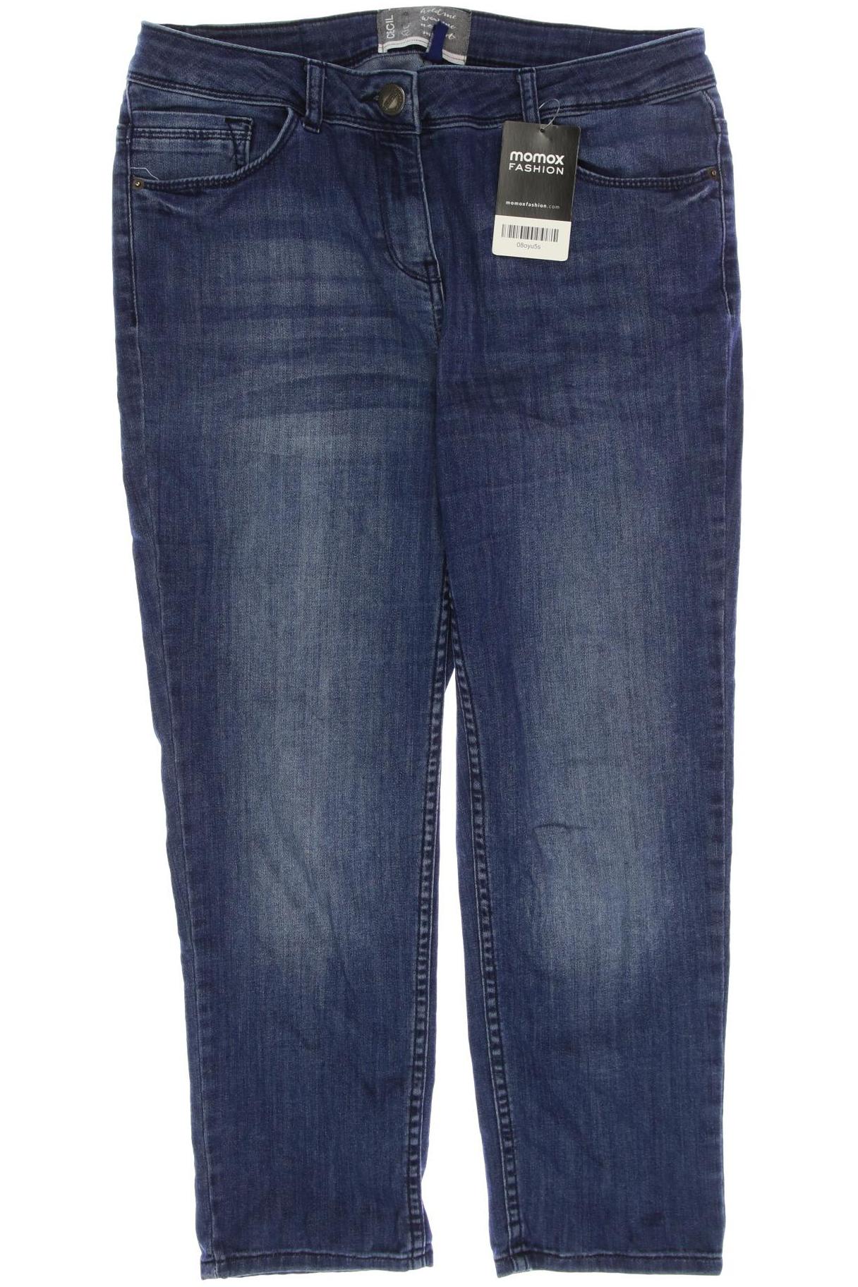 

CECIL Damen Jeans, blau