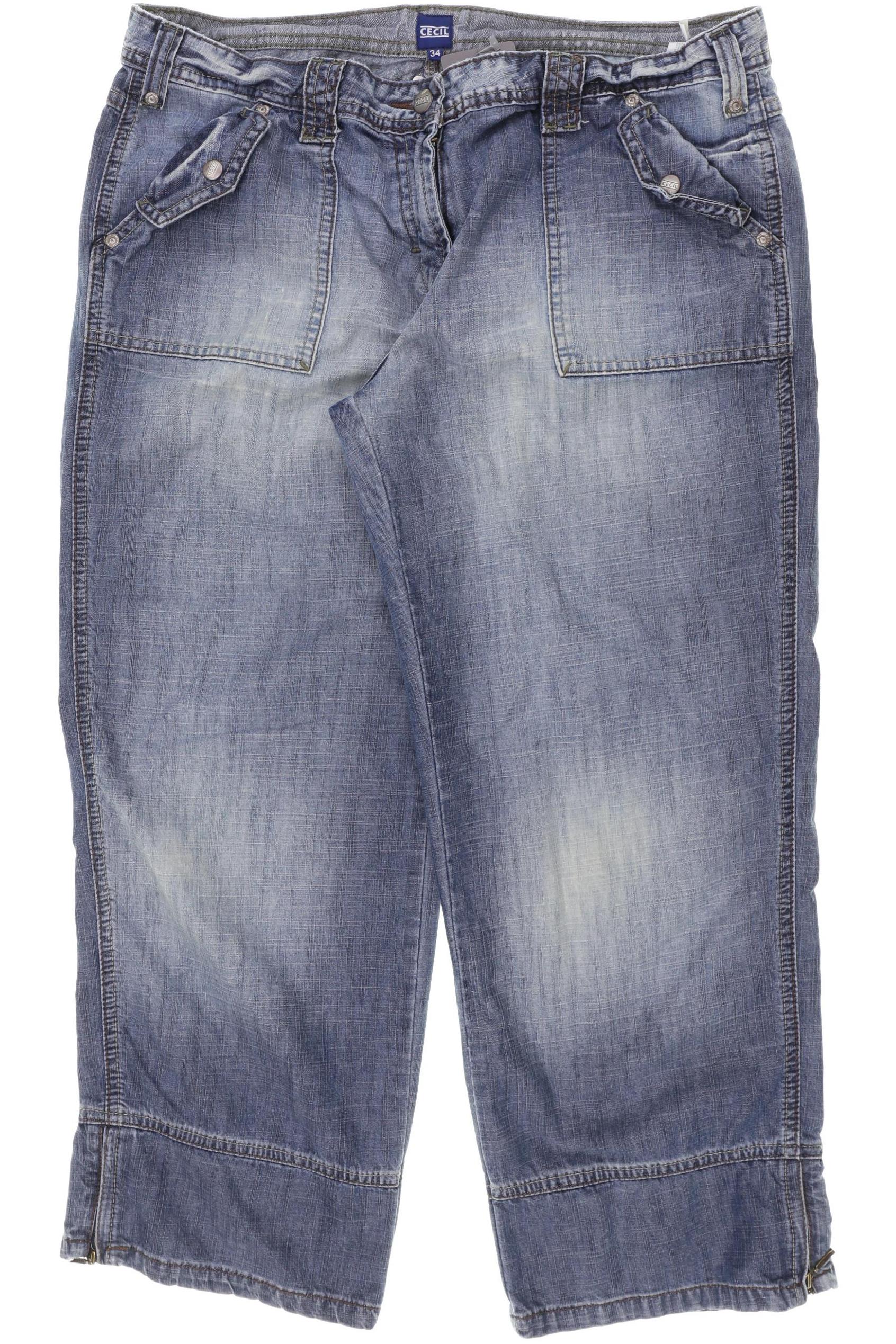 

Cecil Damen Jeans, blau, Gr. 34