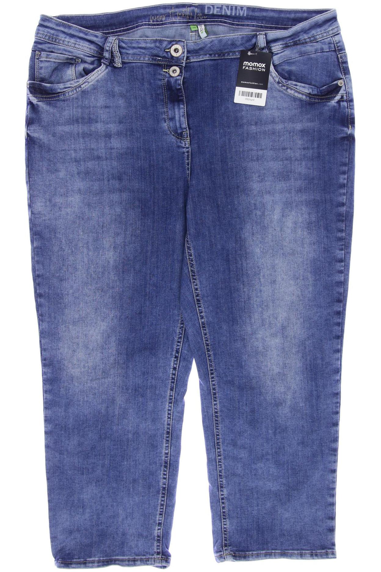 

CECIL Damen Jeans, blau
