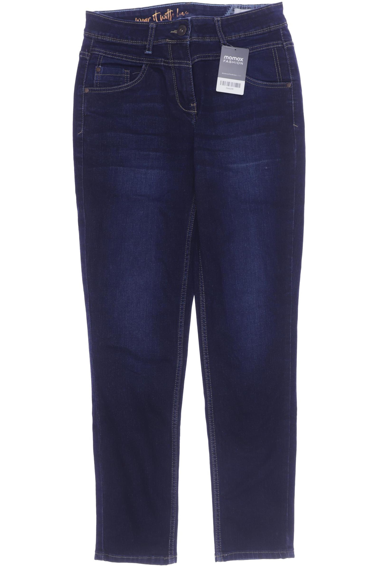 

CECIL Damen Jeans, marineblau