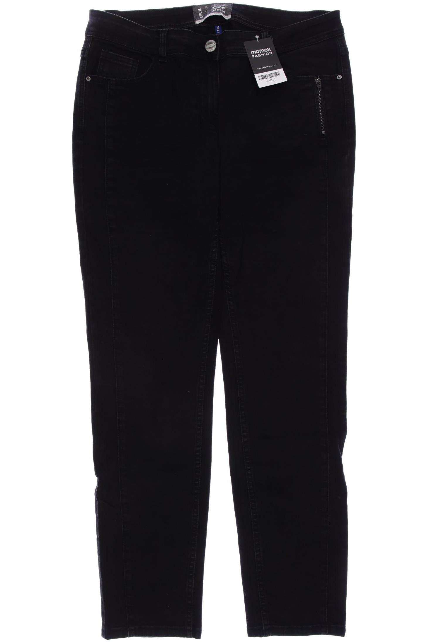 

CECIL Damen Jeans, grau