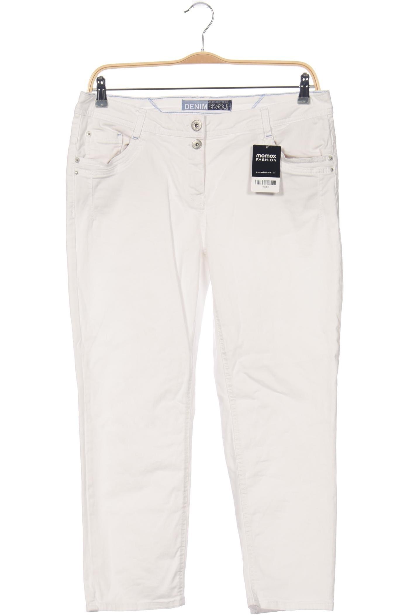 Thumbnail - Cecil Damen Jeans, weiß, Gr. 33