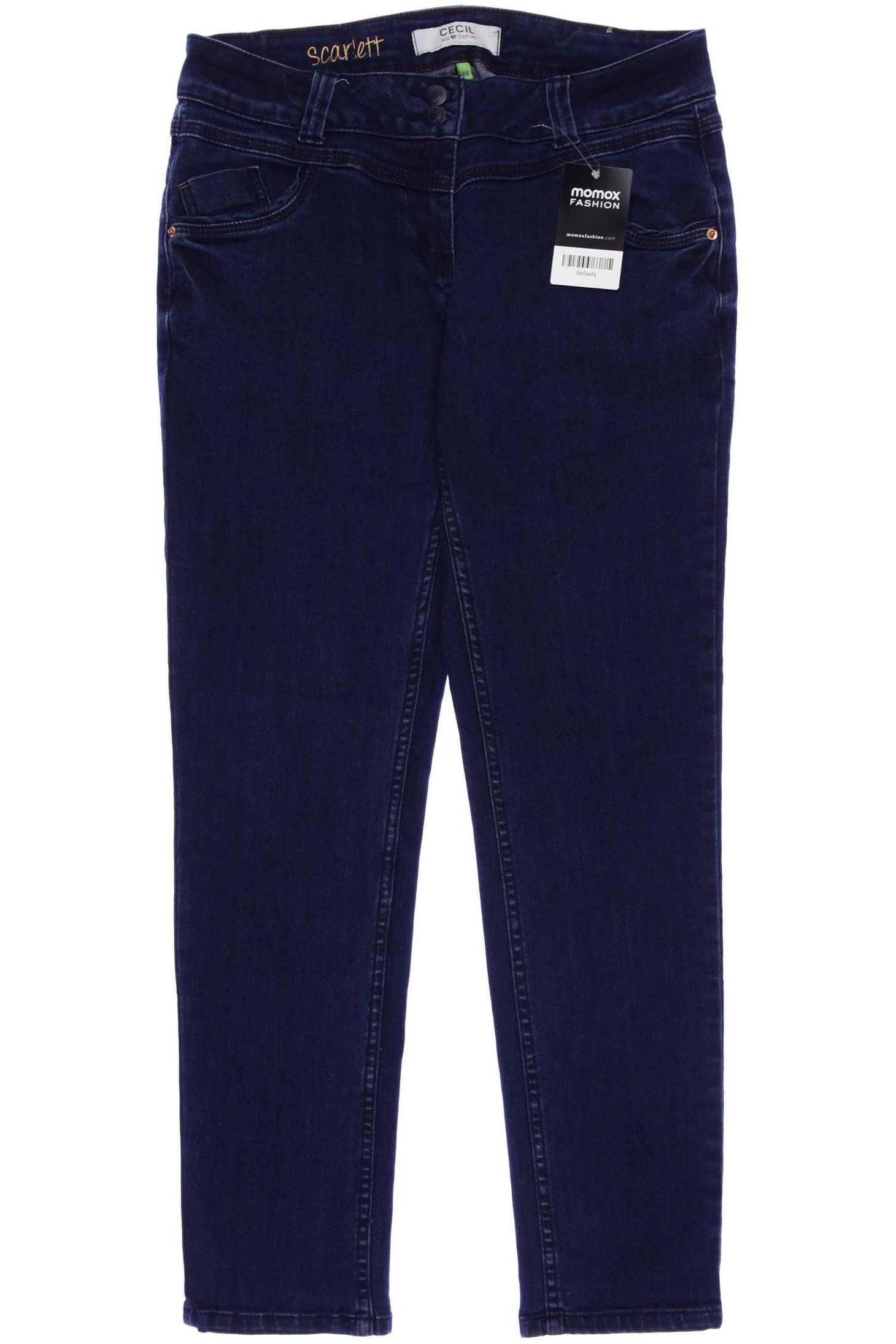 

Cecil Damen Jeans, marineblau, Gr. 40