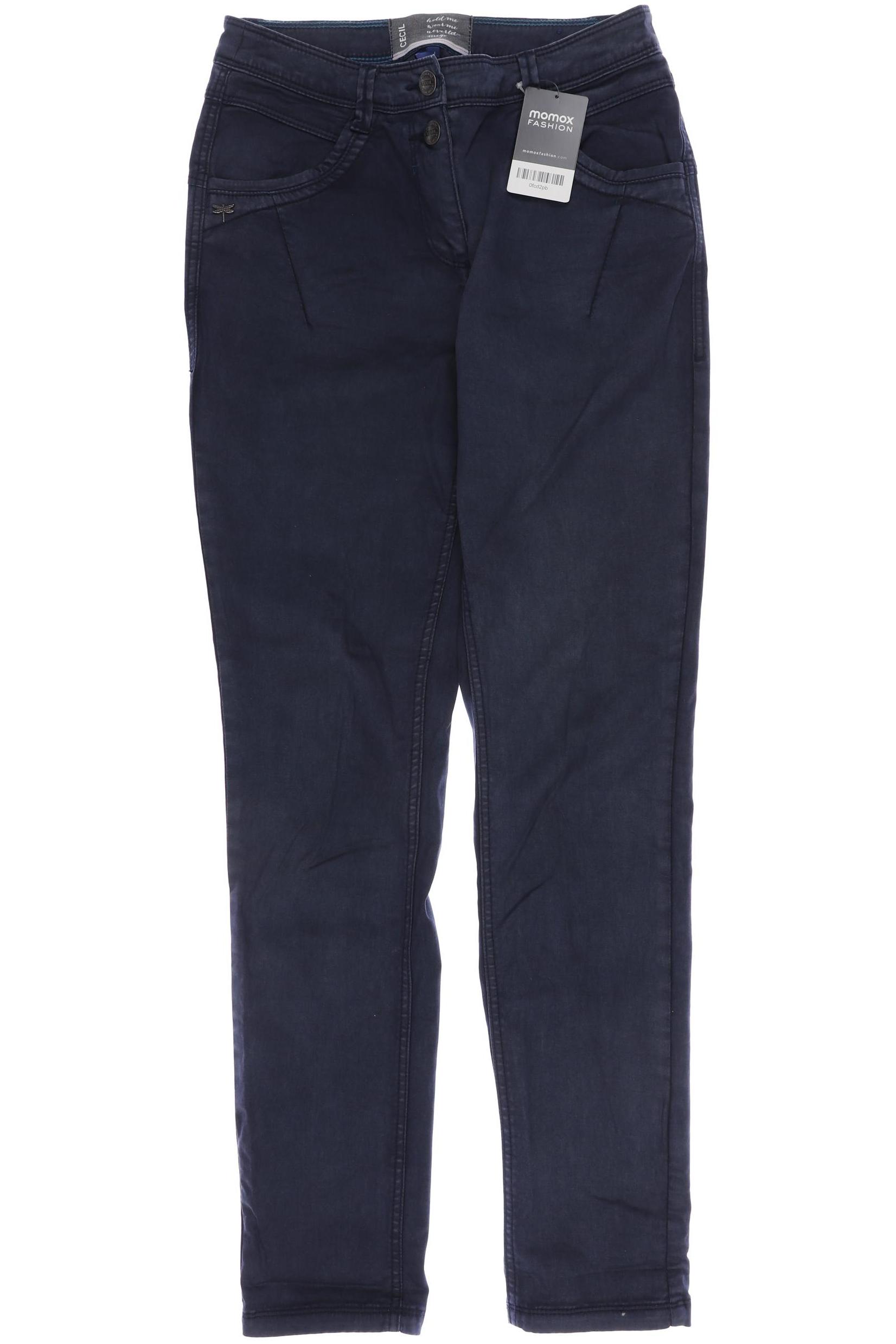 

CECIL Damen Jeans, blau