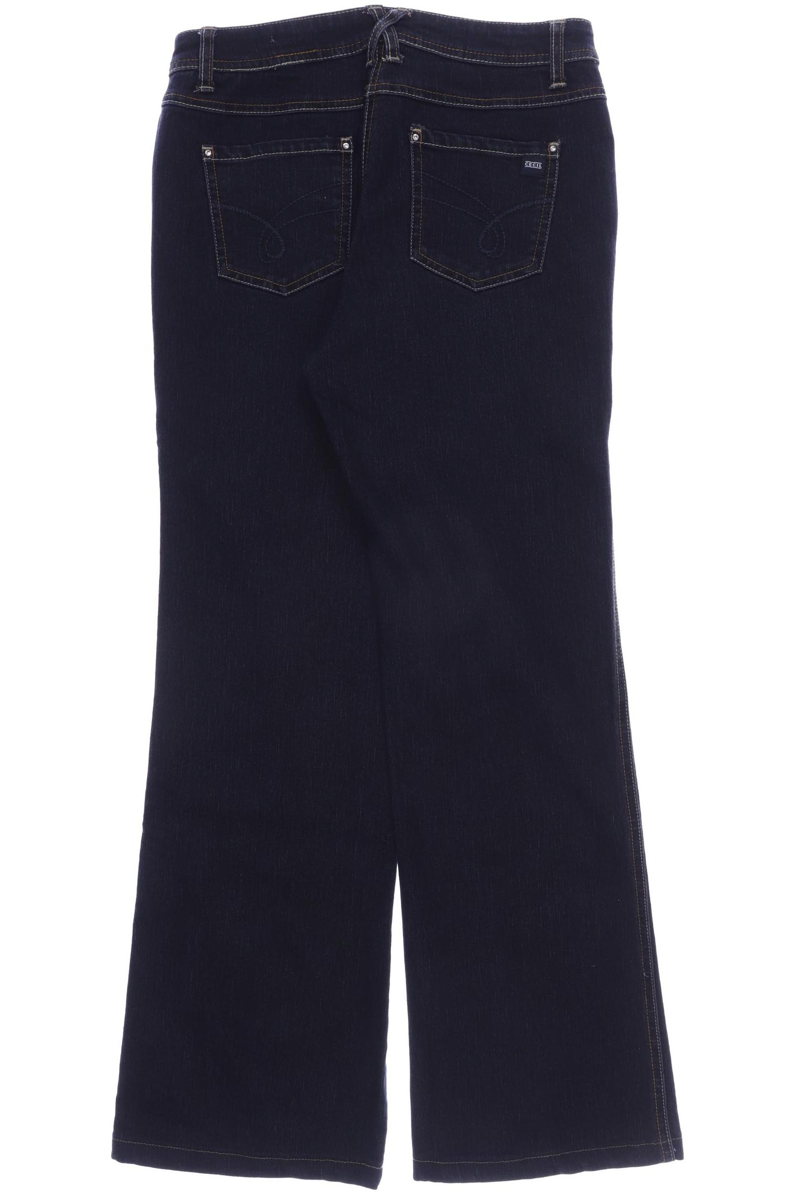 

CECIL Damen Jeans, marineblau