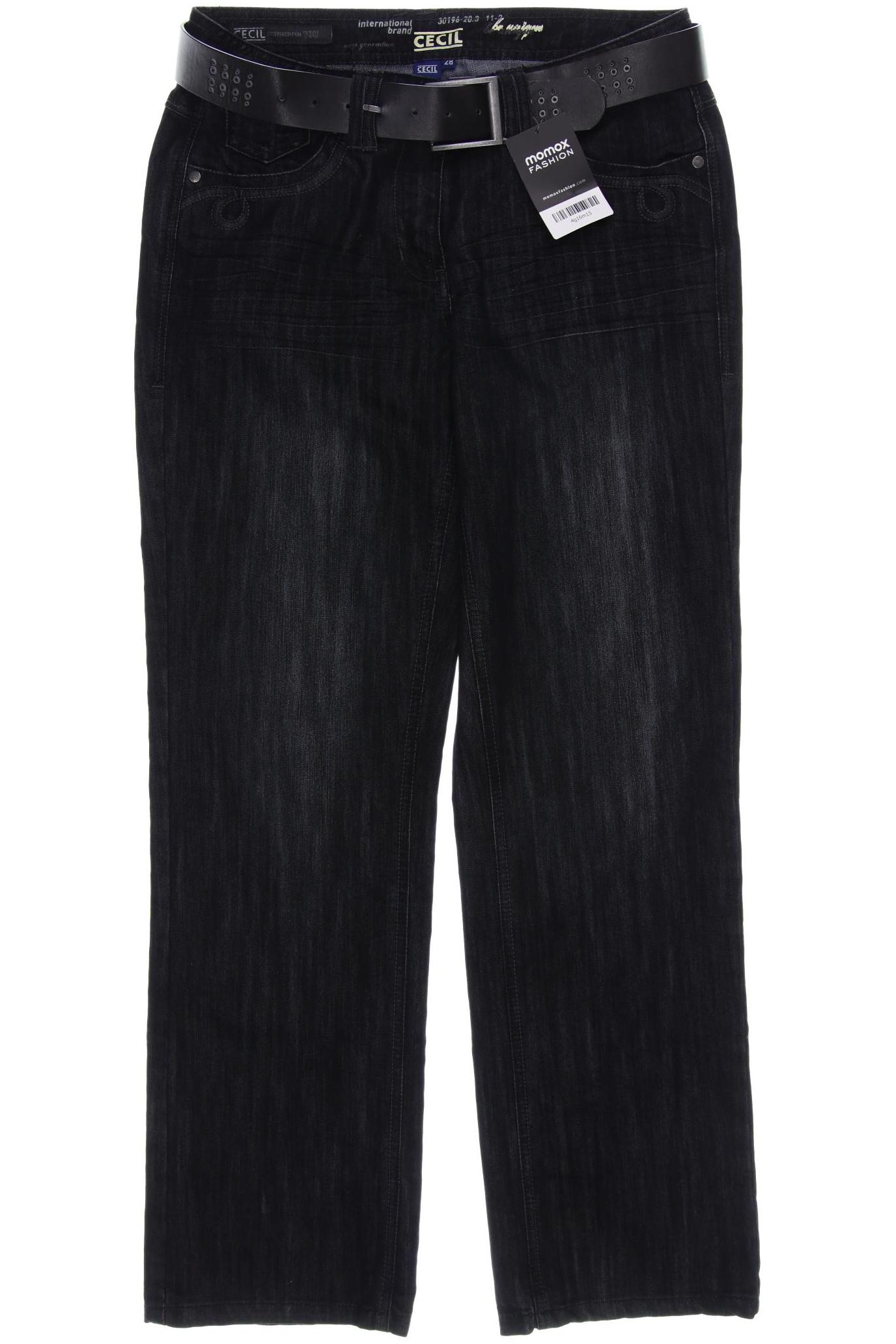 

CECIL Damen Jeans, grau