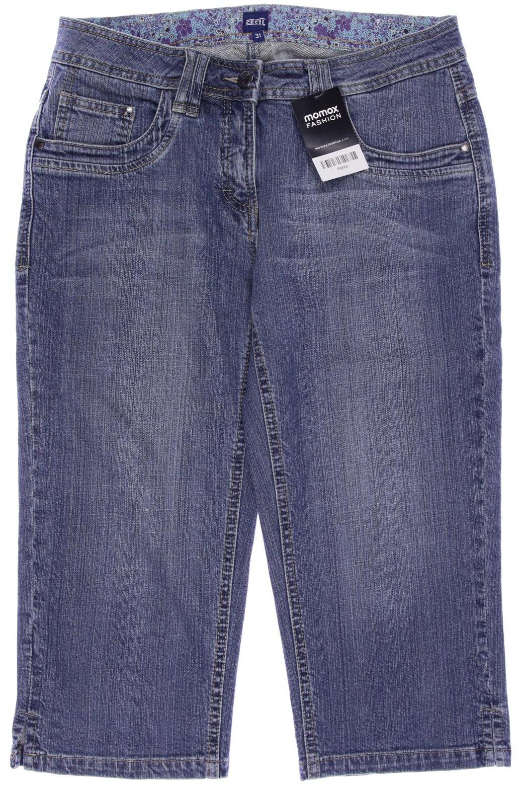 

CECIL Damen Jeans, blau