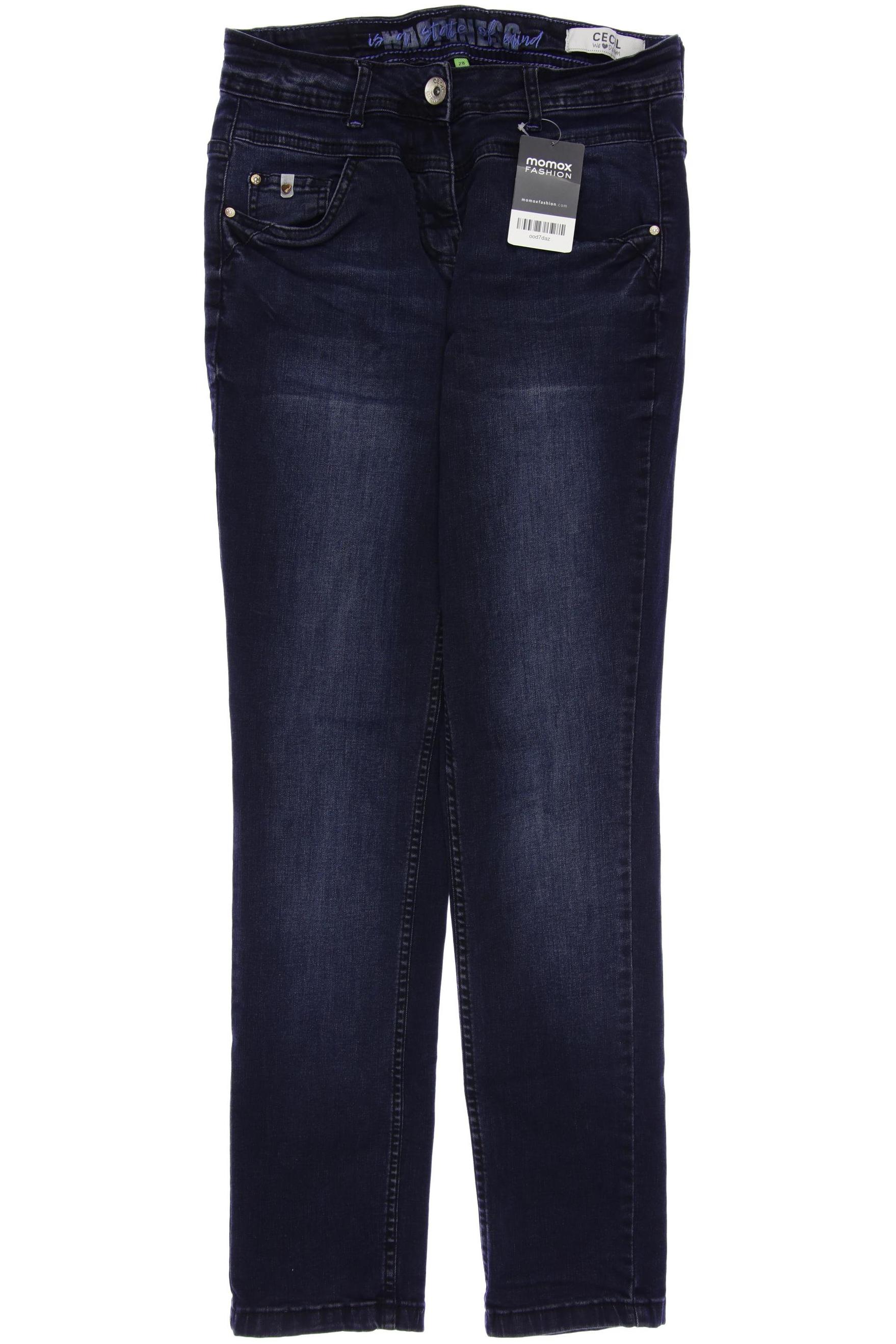 

Cecil Damen Jeans, marineblau, Gr. 28