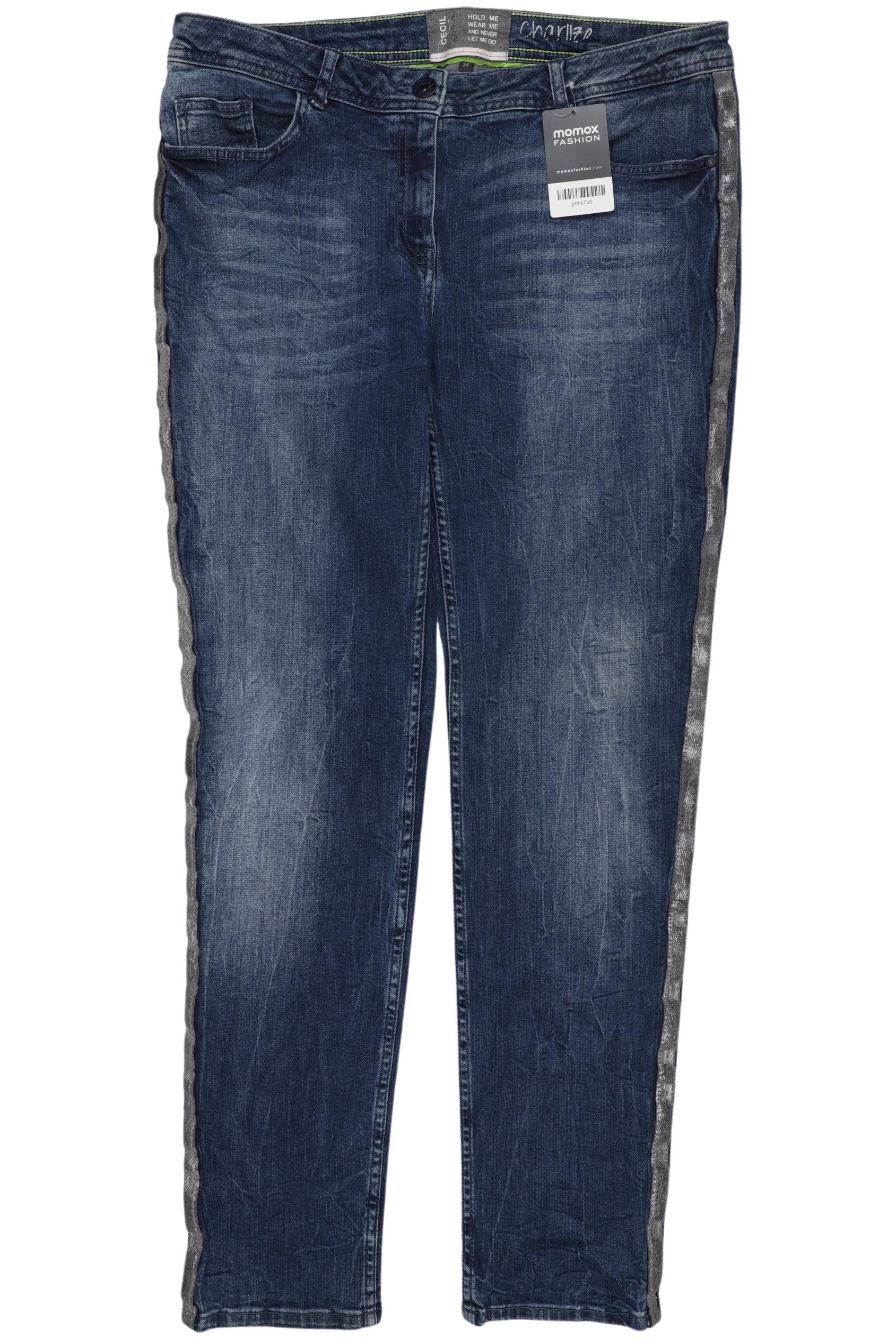 

Cecil Damen Jeans, blau, Gr. 34