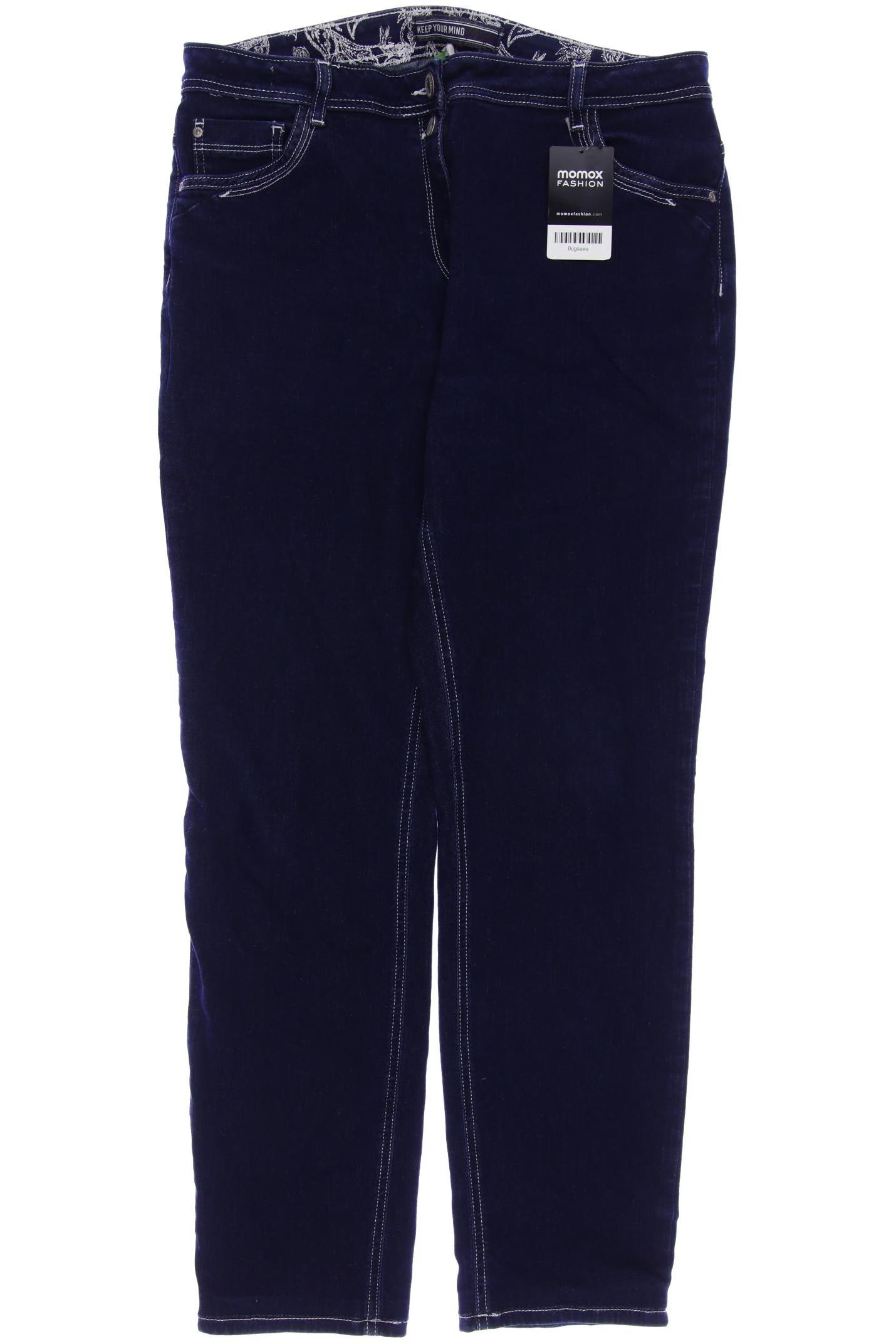 

CECIL Damen Jeans, marineblau