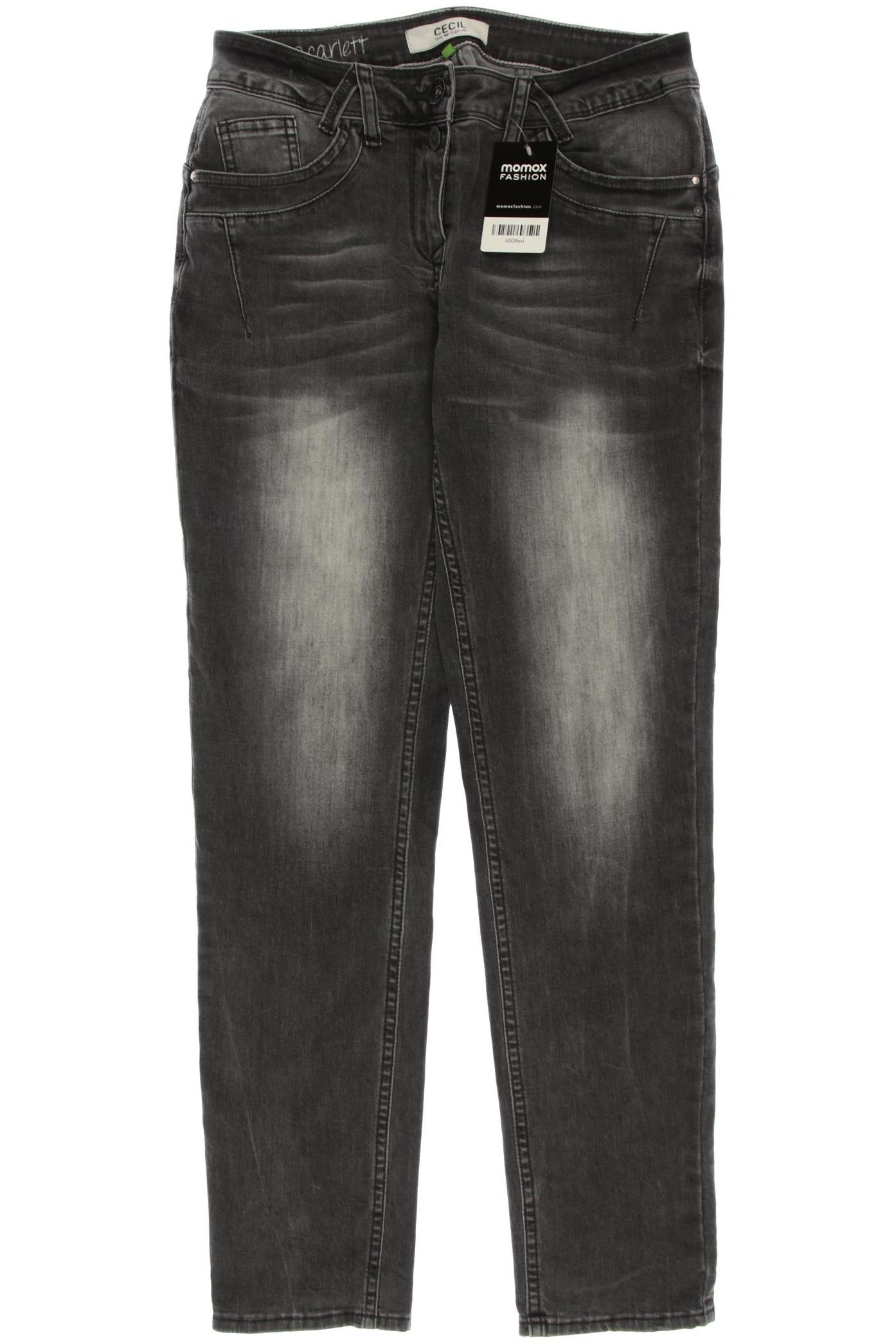 

Cecil Damen Jeans, grau, Gr. 26