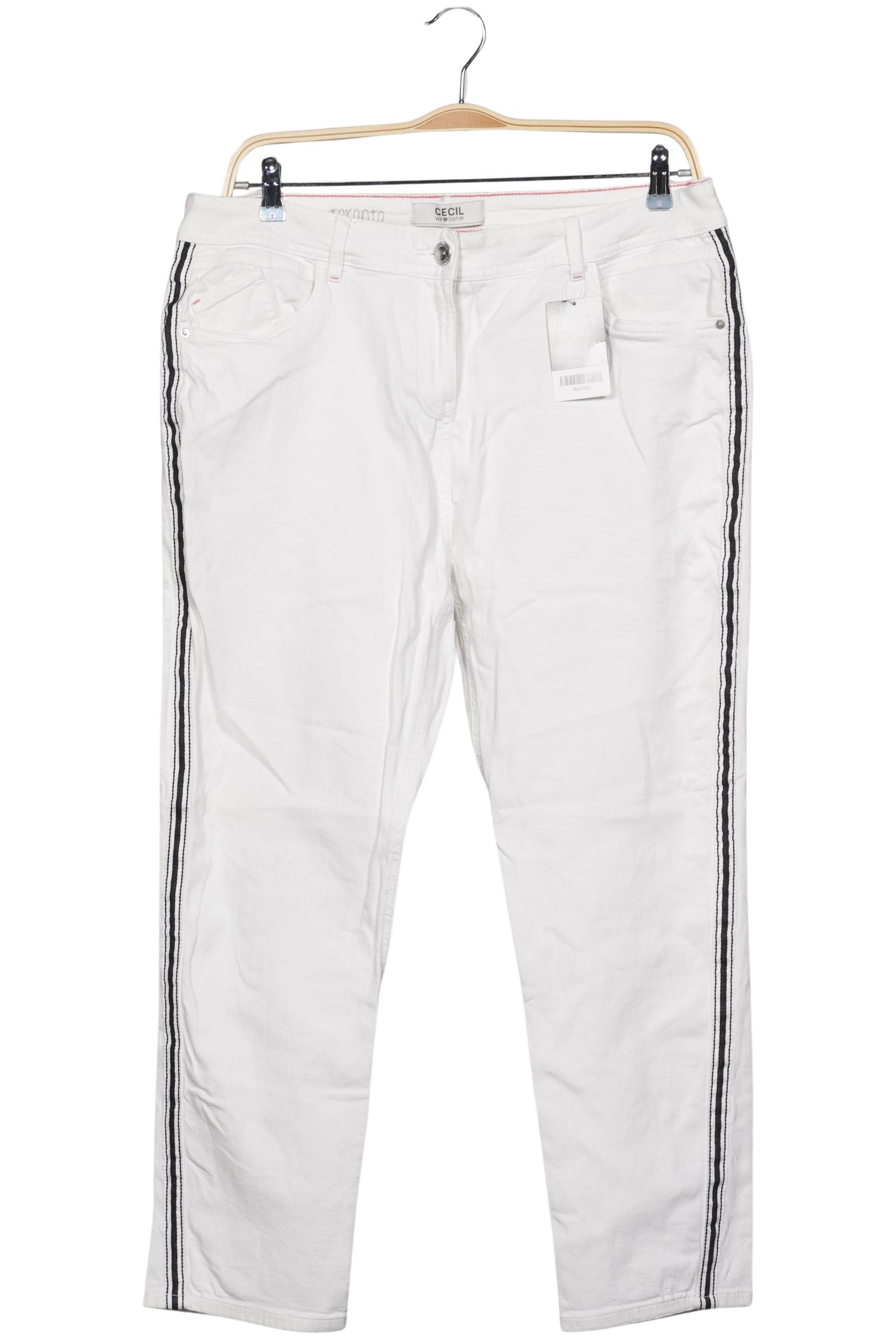 

Cecil Damen Jeans, weiß, Gr. 36