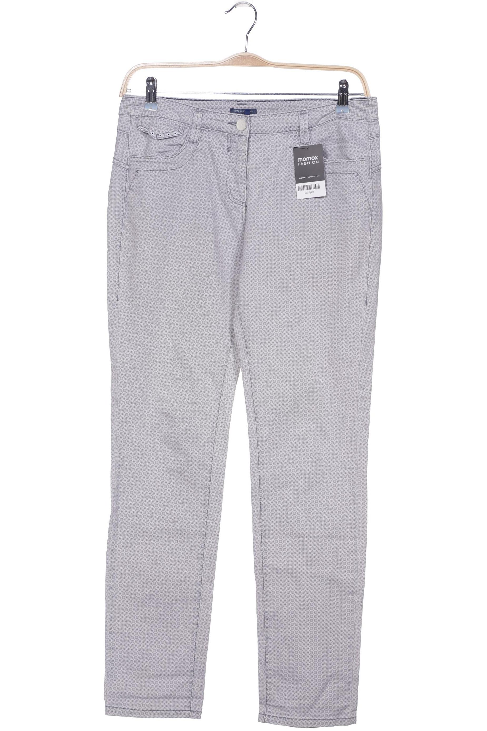 

CECIL Damen Jeans, grau