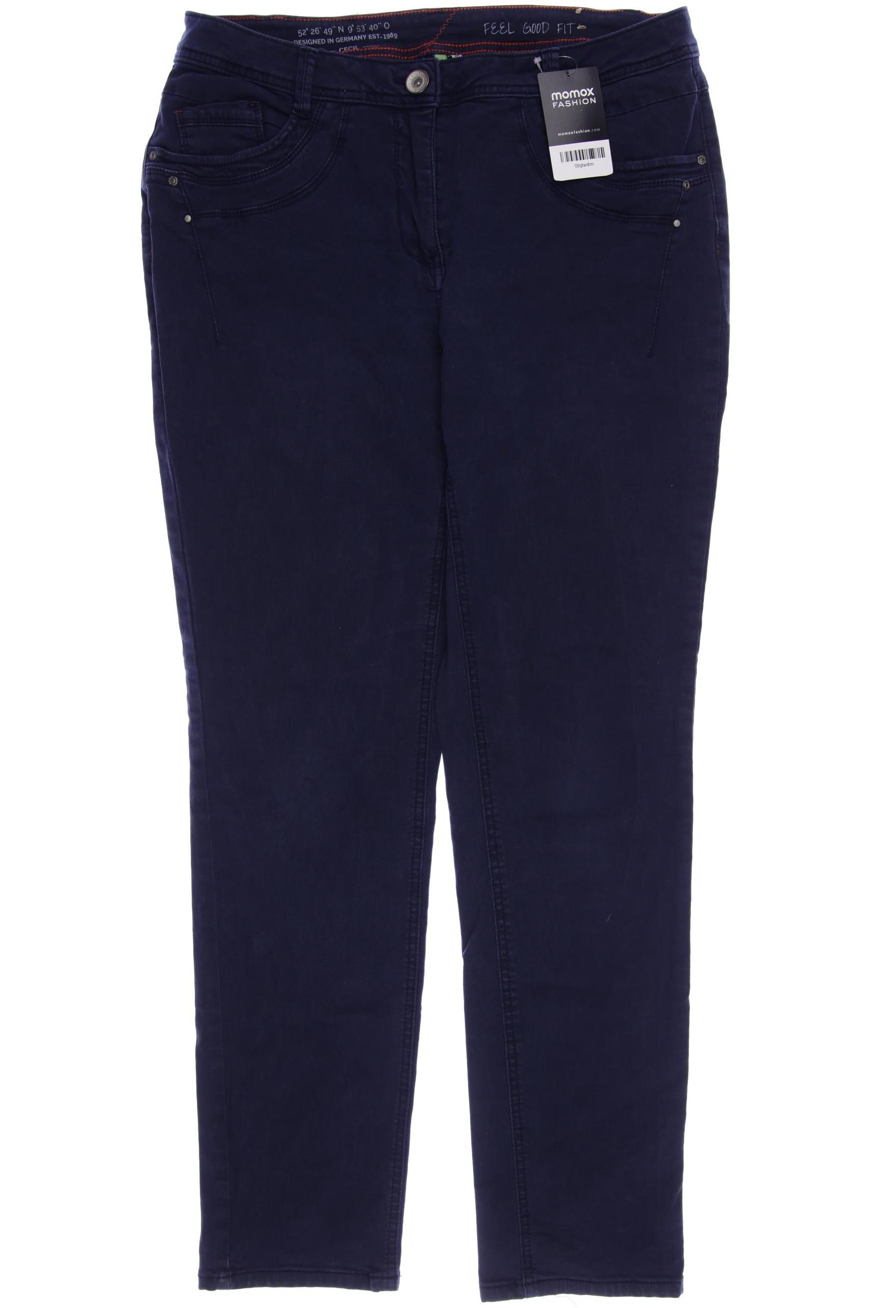 

CECIL Damen Jeans, marineblau