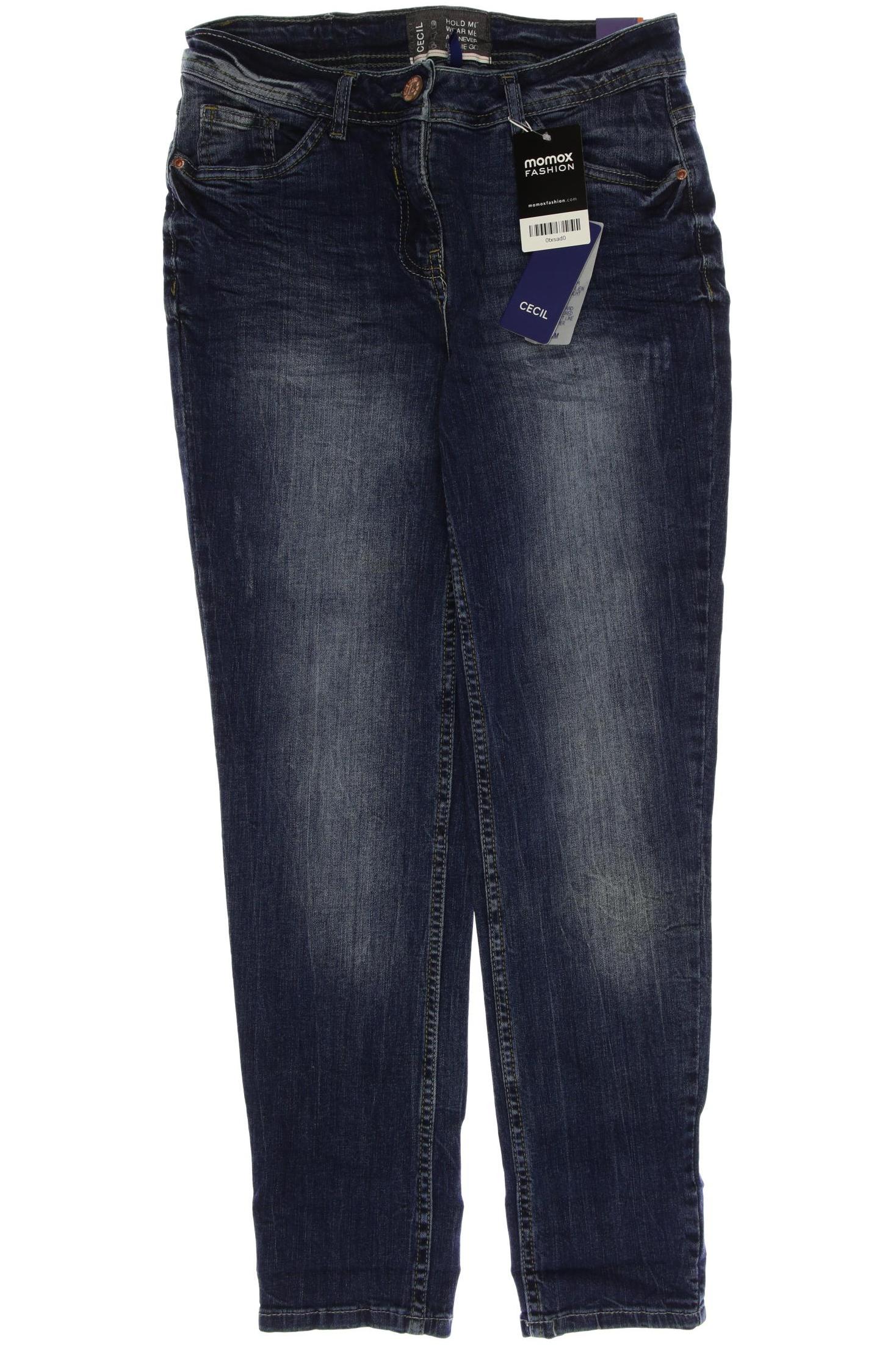 

CECIL Damen Jeans, marineblau