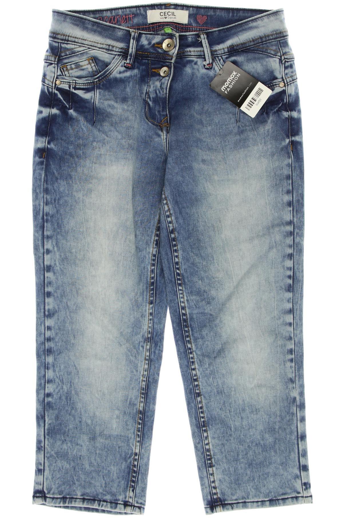 

CECIL Damen Jeans, blau