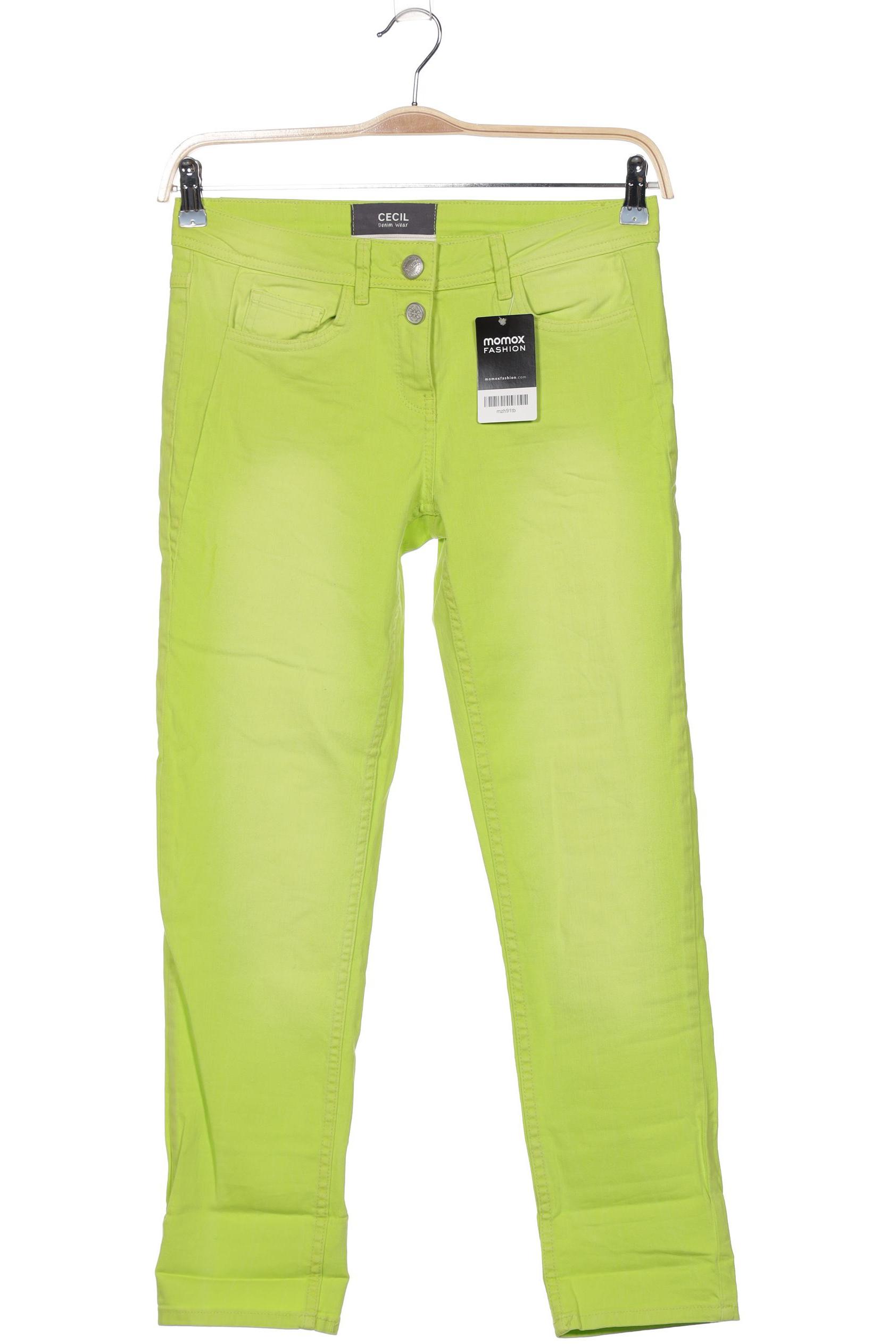 

Cecil Damen Jeans, hellgrün, Gr. 27