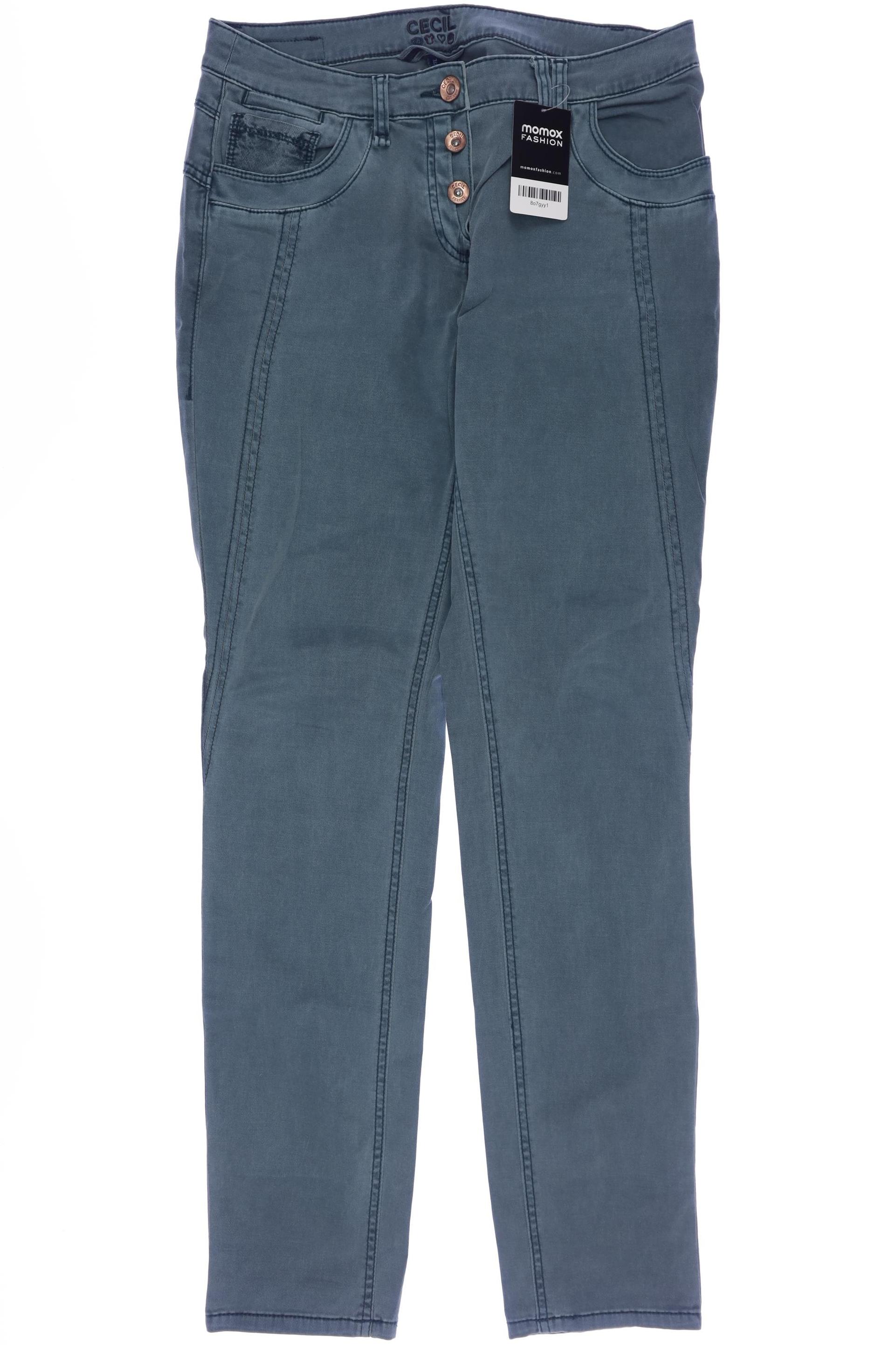 

Cecil Damen Jeans, türkis, Gr. 27