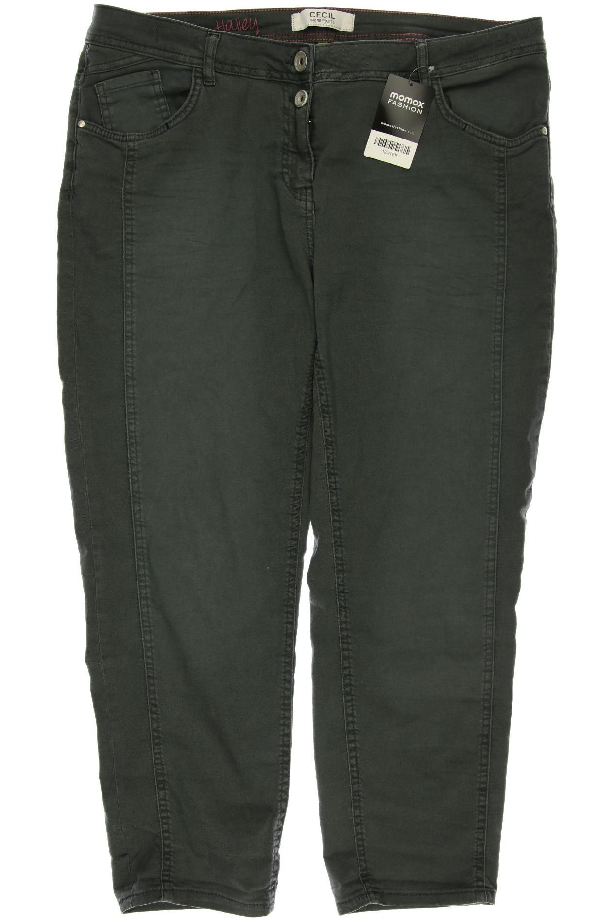 

CECIL Damen Jeans, grün